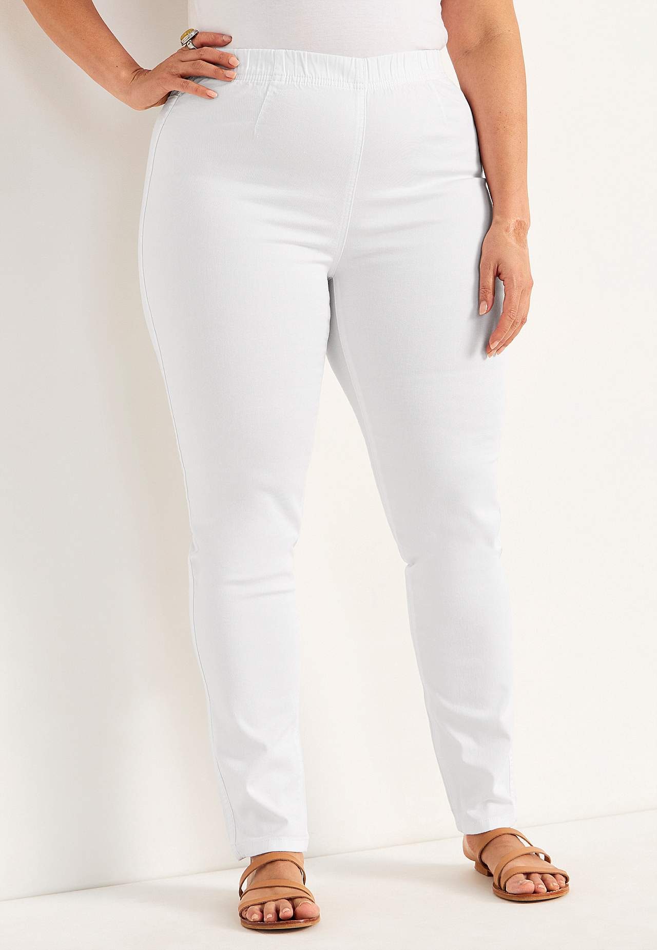 Jeggings mit schmalem Bein