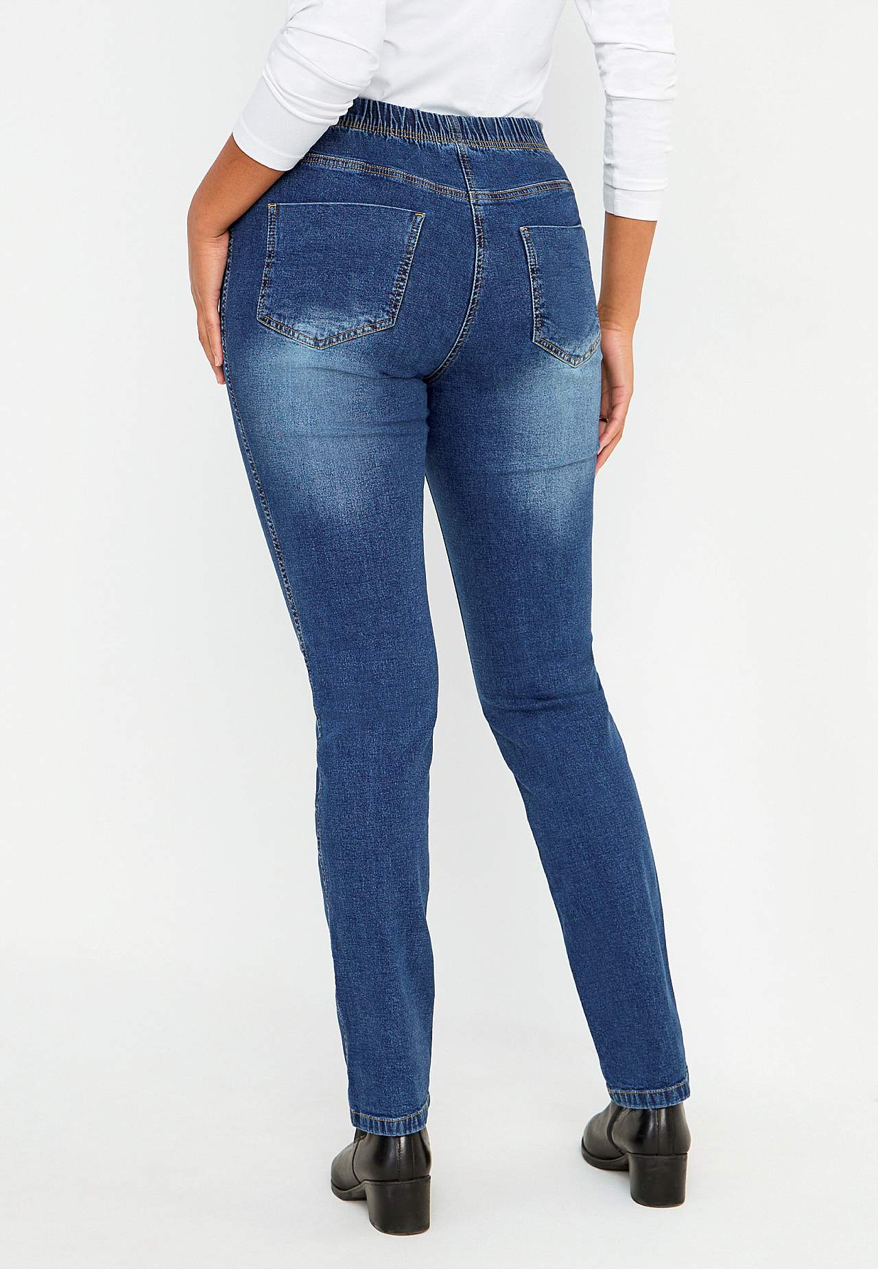 Jeggings mit schmalem Bein