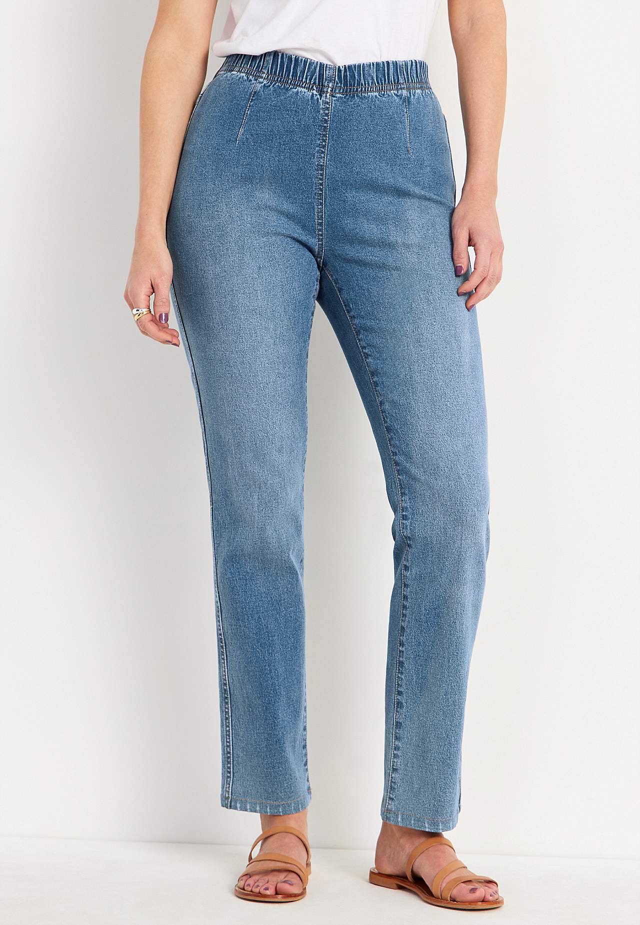 Jeggings mit schmalem Bein