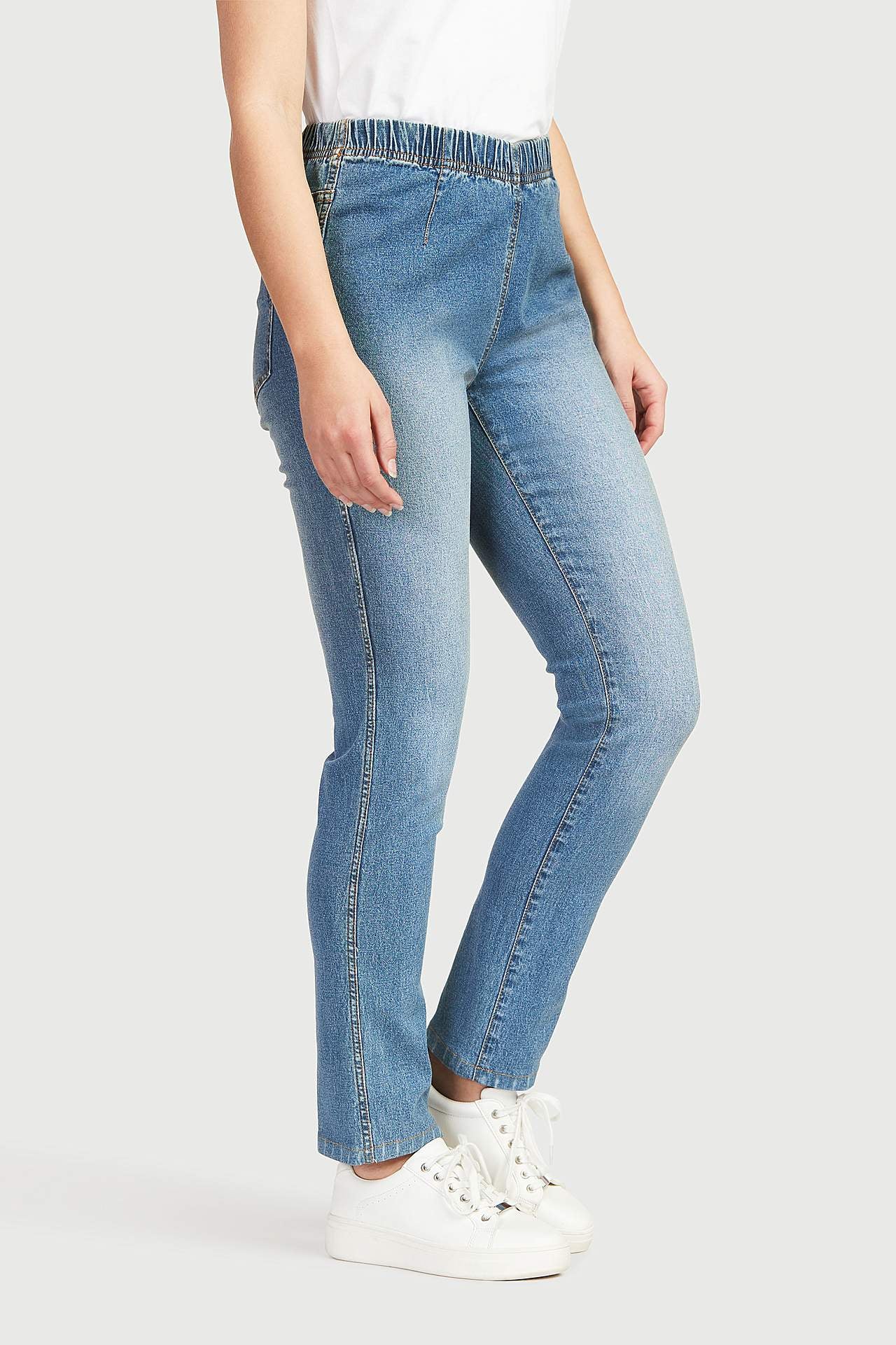 Jeggings mit schmalem Bein