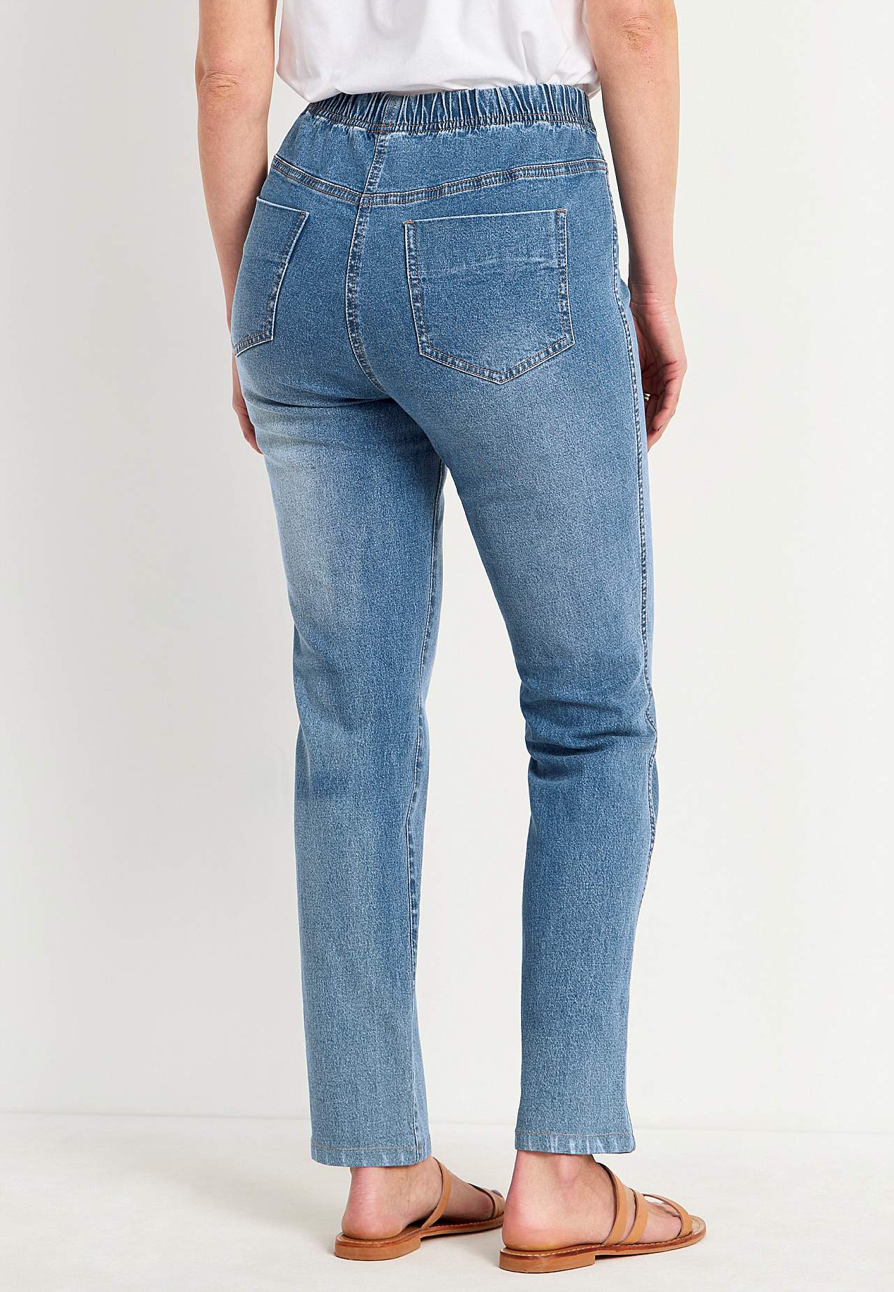 Jeggings mit schmalem Bein