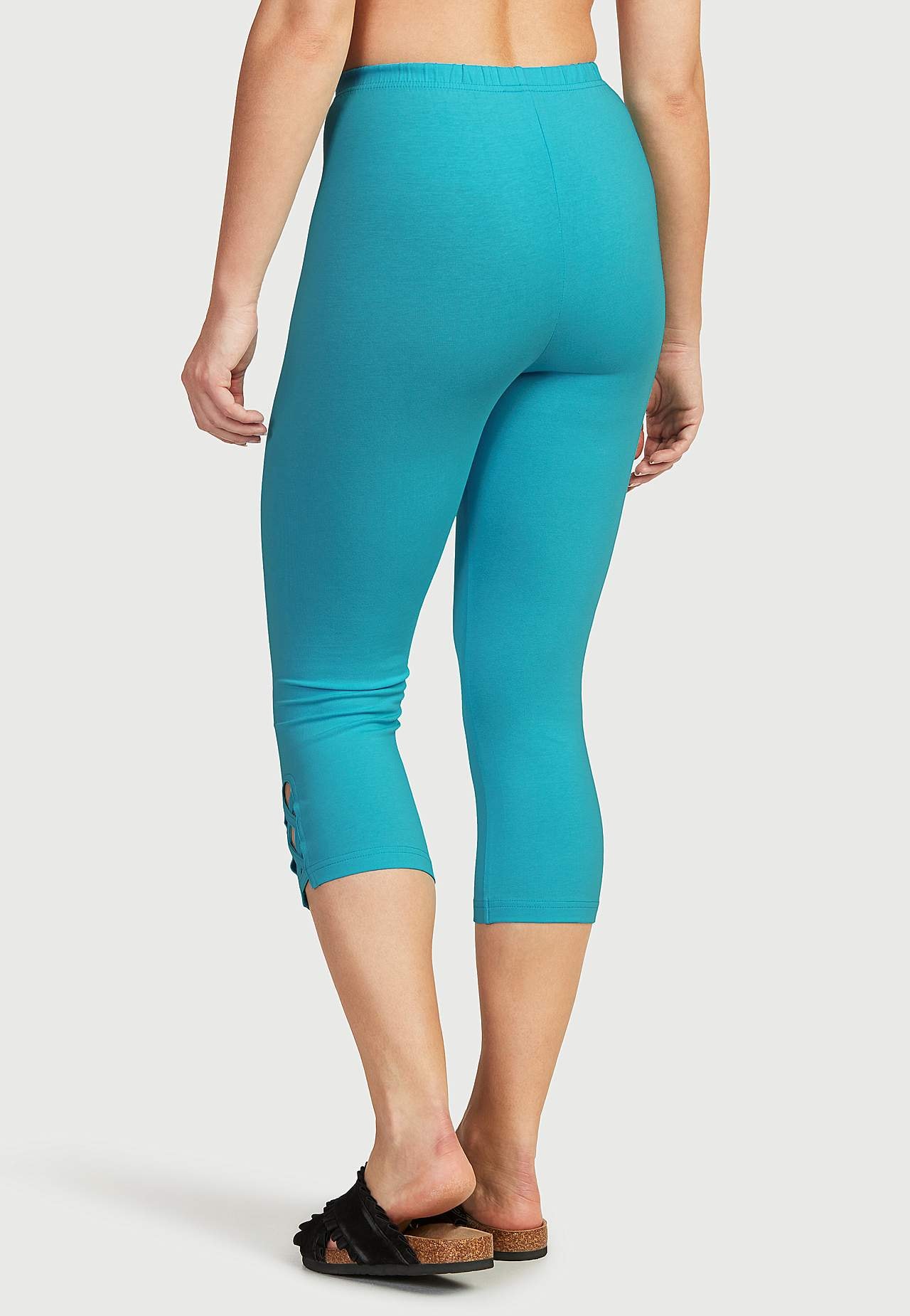 Capri-Leggings mit netten Details 2er-Pack