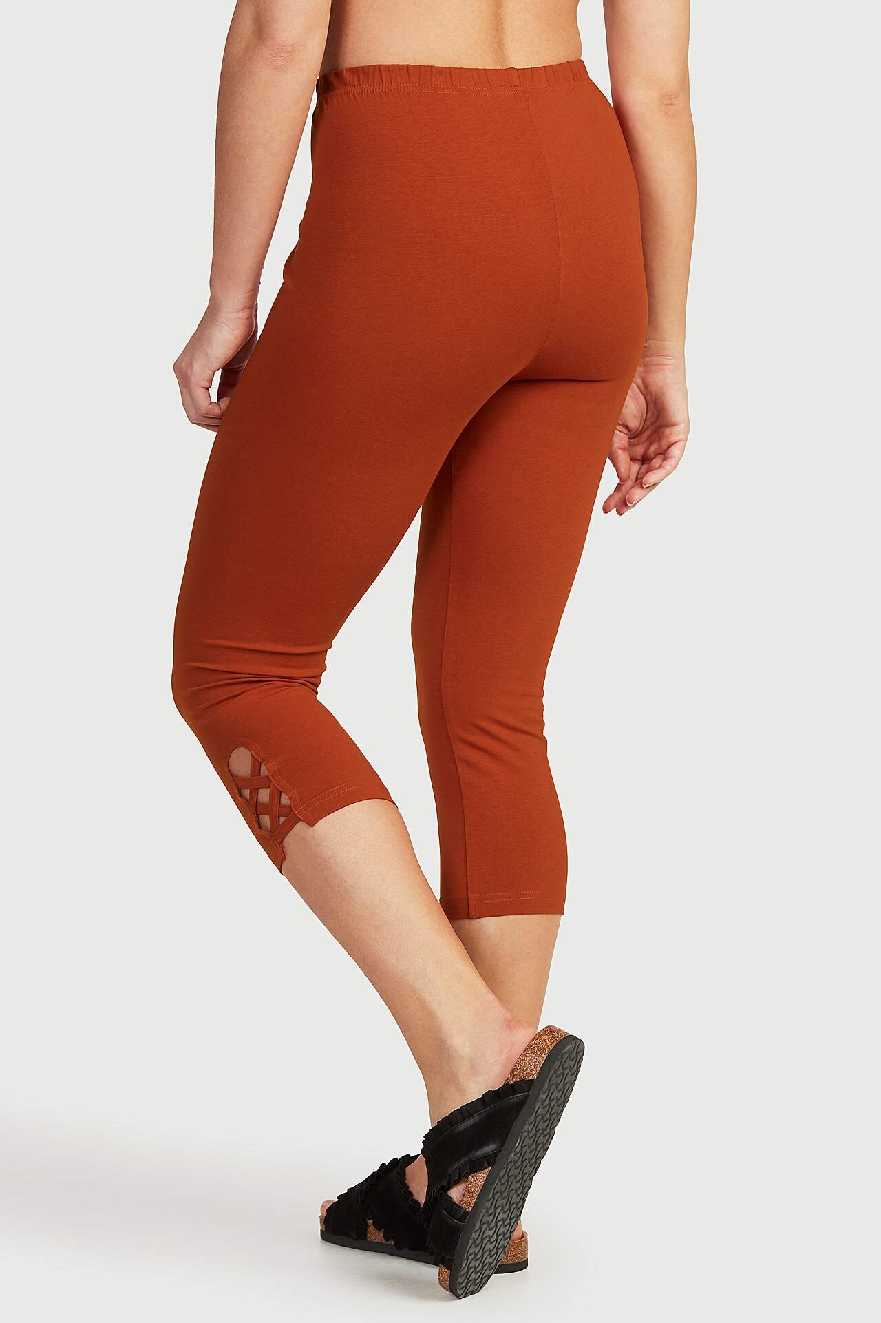 Capri-Leggings mit netten Details 2er-Pack