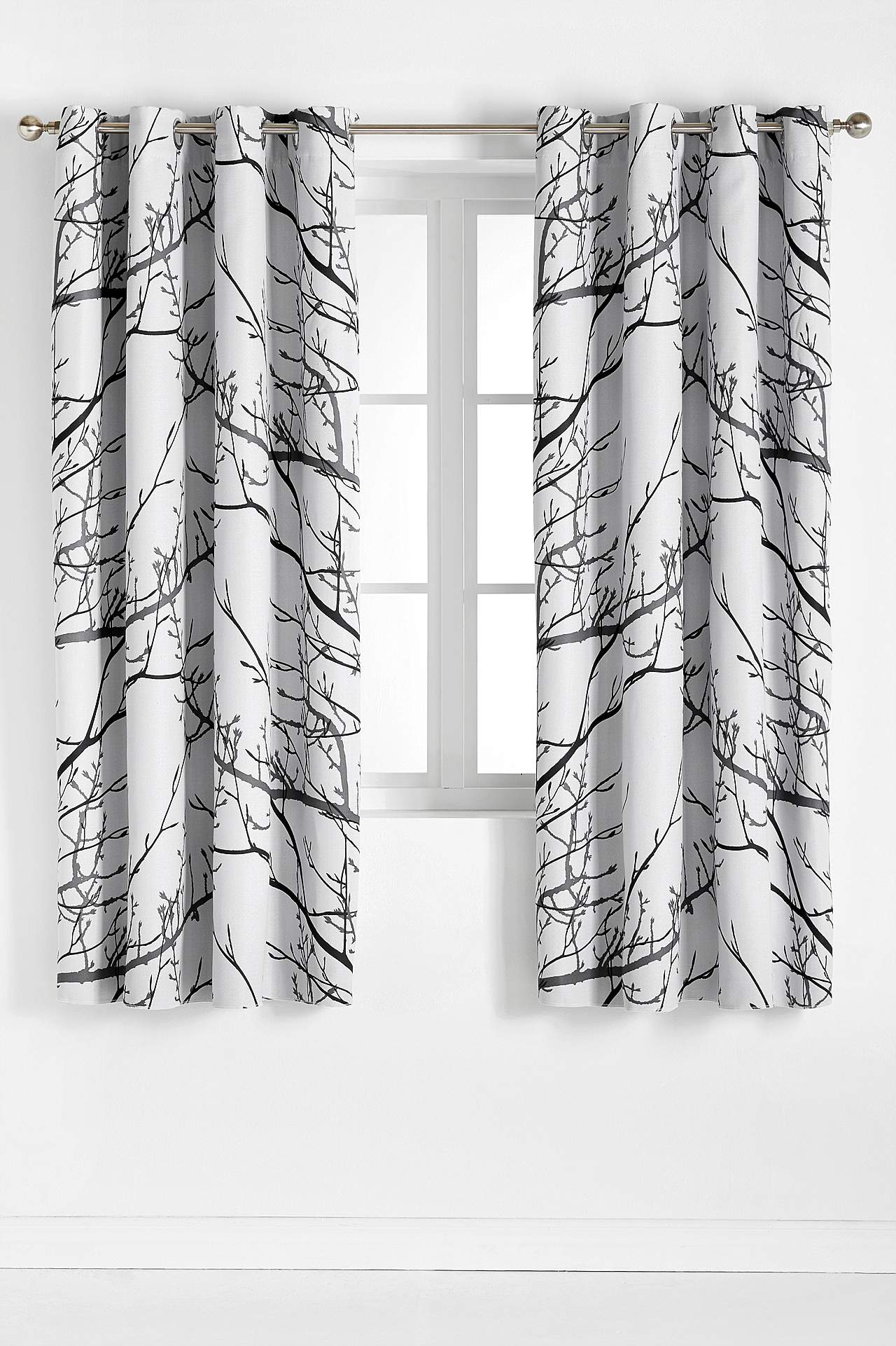 Verdunklungsvorhänge Trees 2er-Pack