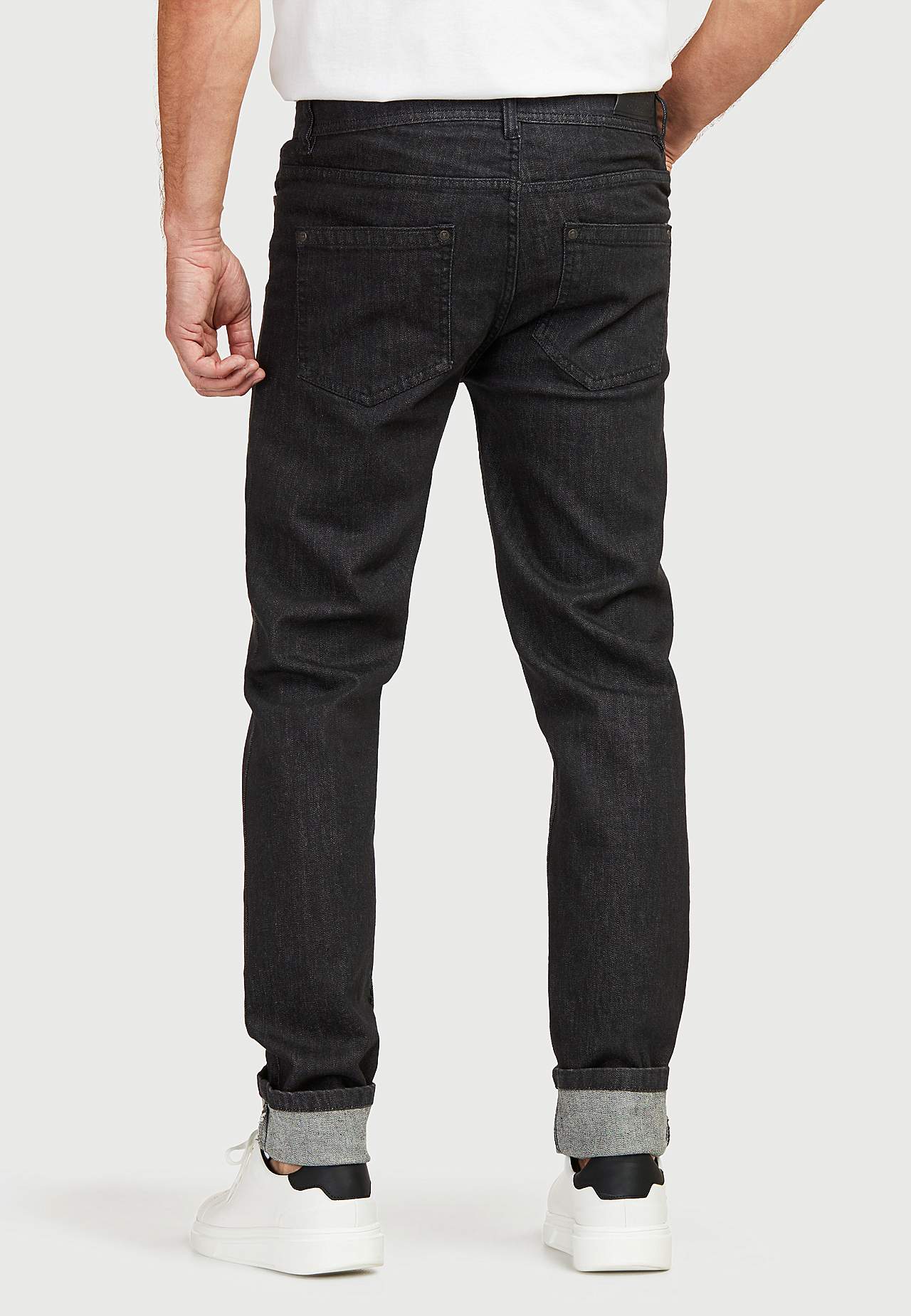 Gerade Jeans mit Stretch