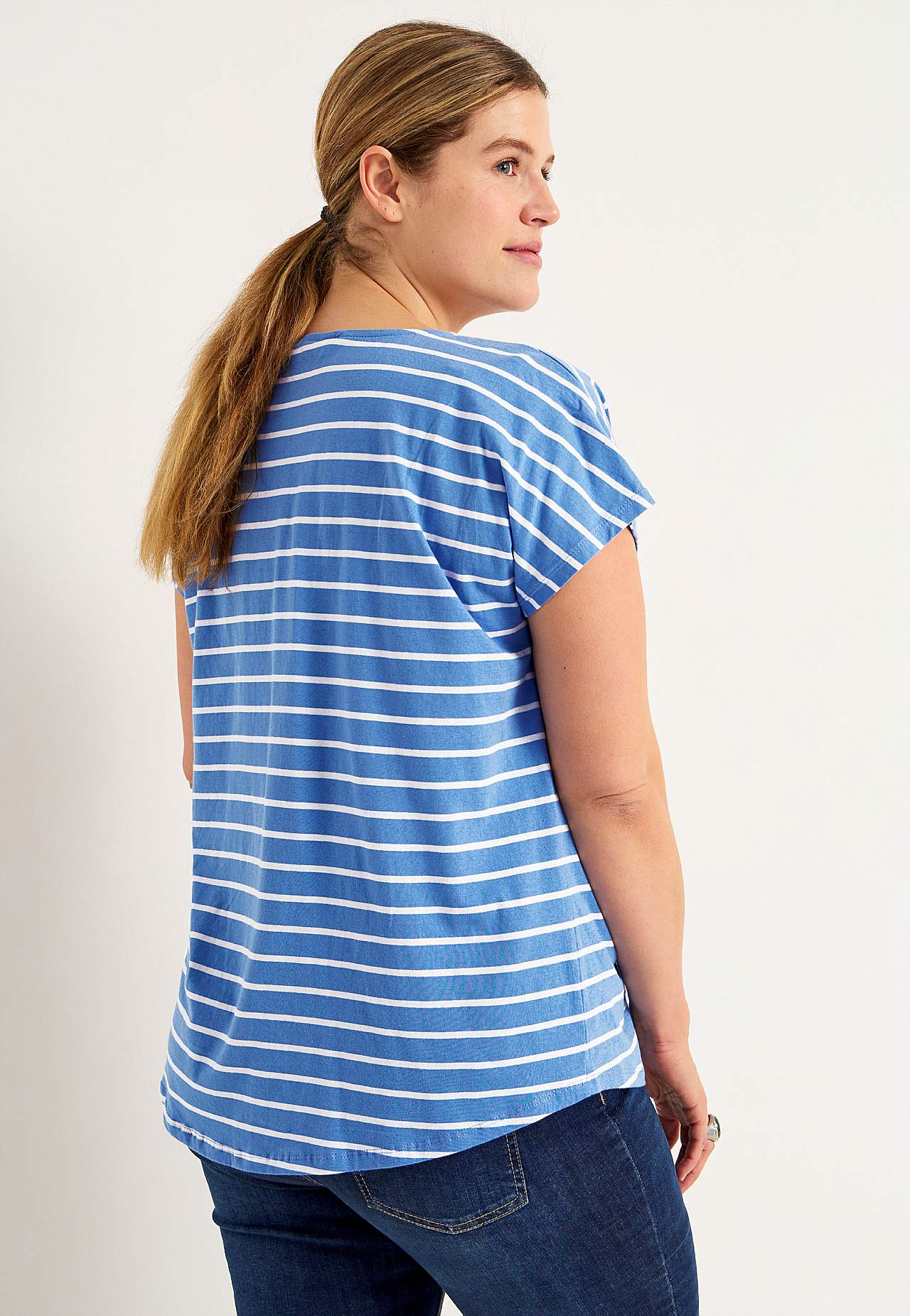 Jersey-Tops mit Flügelärmeln Alma 2er-Pack