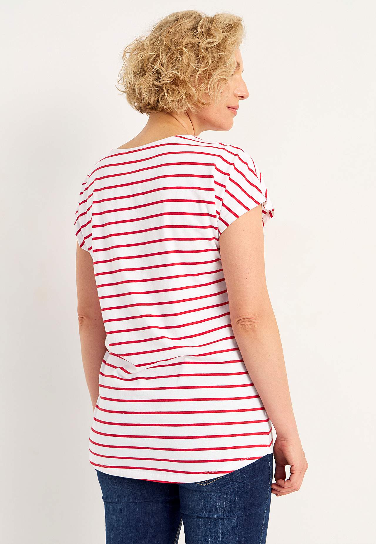 Jersey-Tops mit Flügelärmeln Alma 2er-Pack