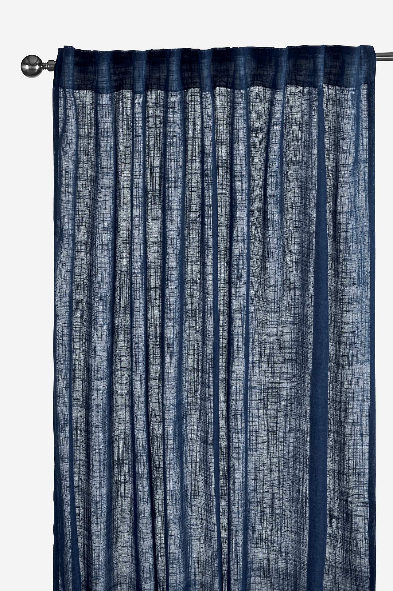 Multiband-Vorhänge mit Leinen-Look Victoria 2er-Pack