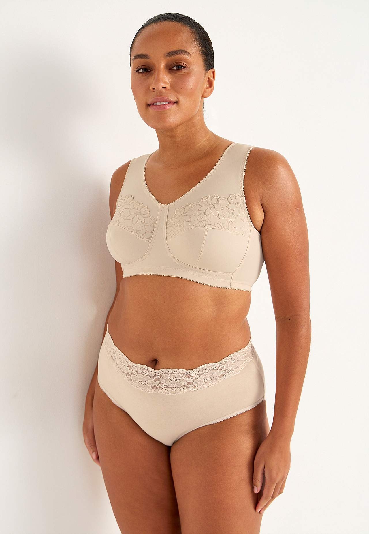 Soft-BH mit Stickerei Lily 2er-Pack