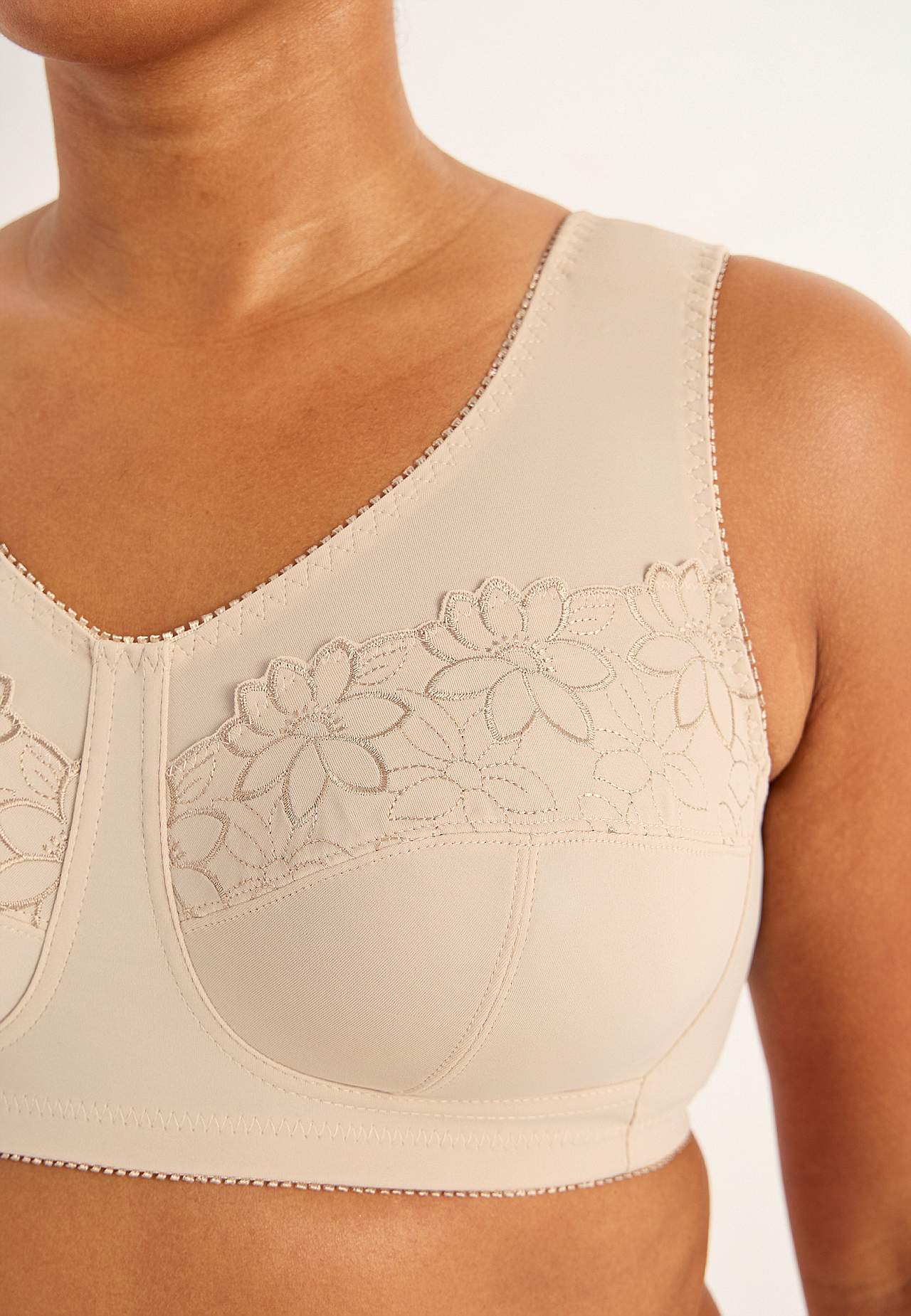 Soft-BH mit Stickerei Lily 2er-Pack