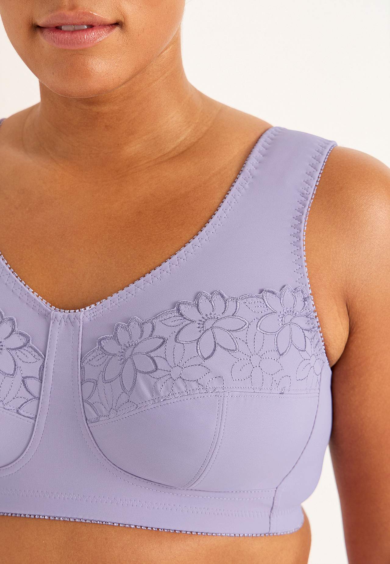 Soft-BH mit Stickerei Lily 2er-Pack