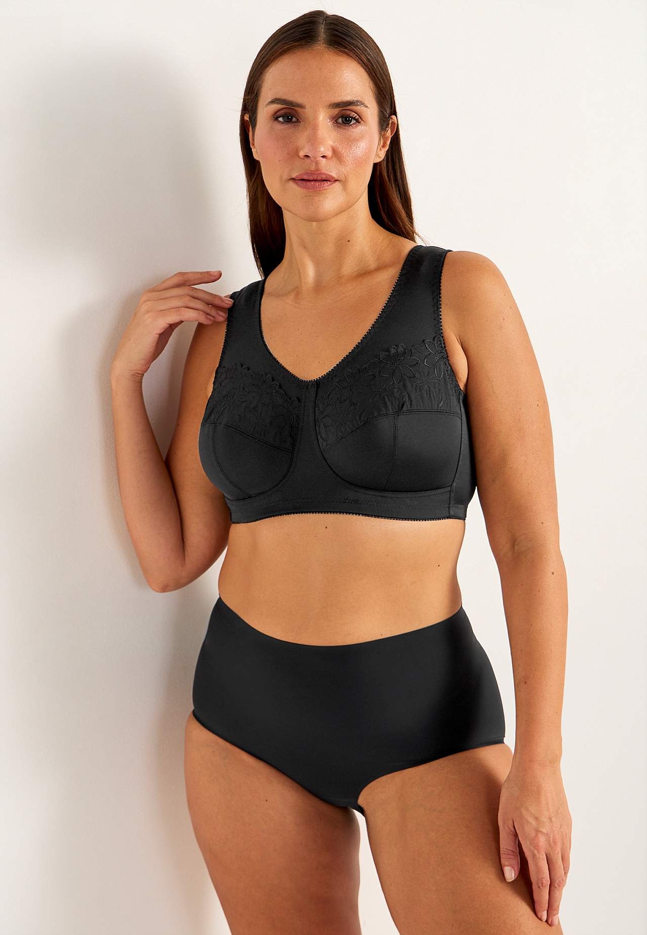 Soft-BH mit Stickerei Lily 2er-Pack