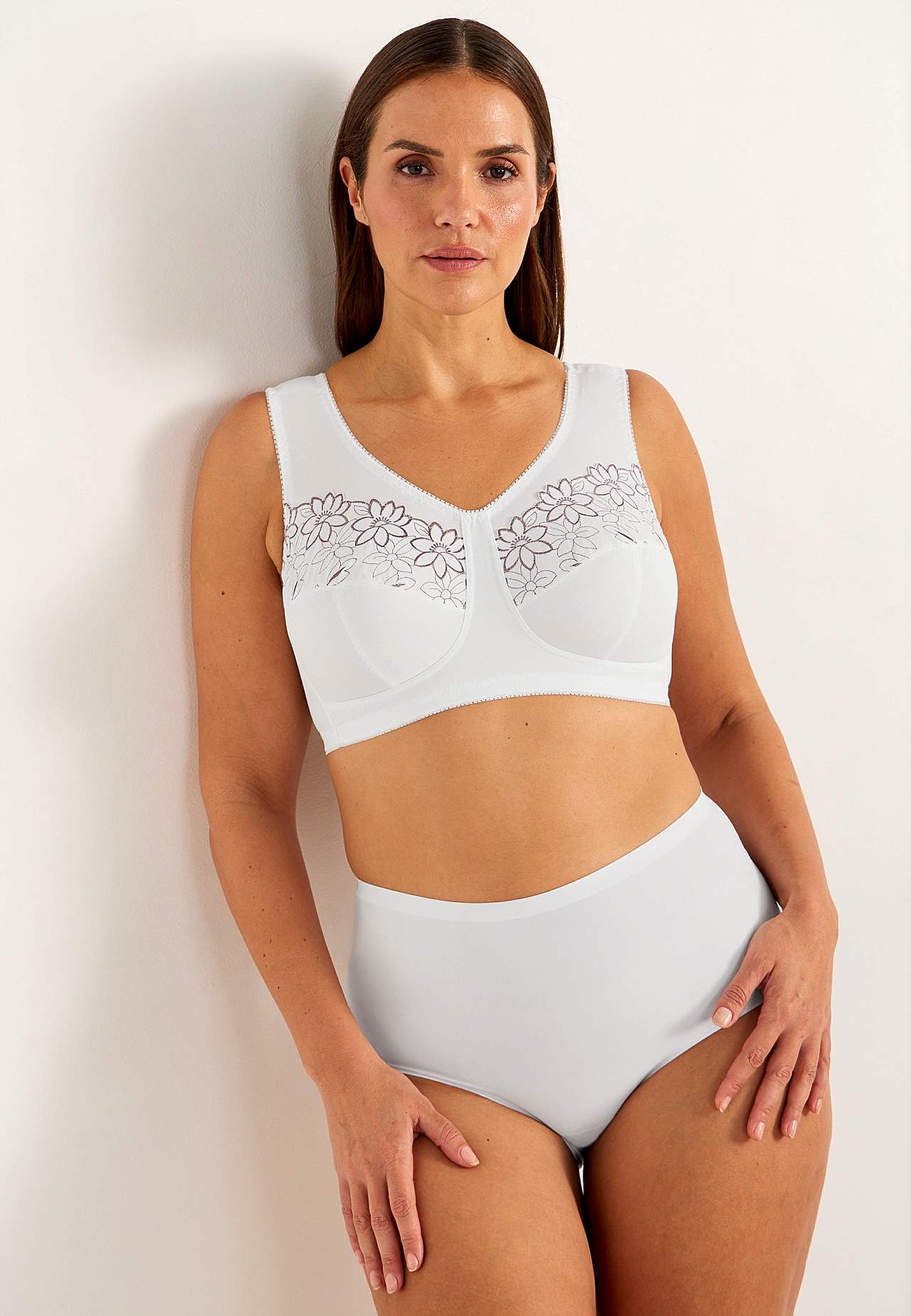 Soft-BH mit Stickerei Lily 2er-Pack