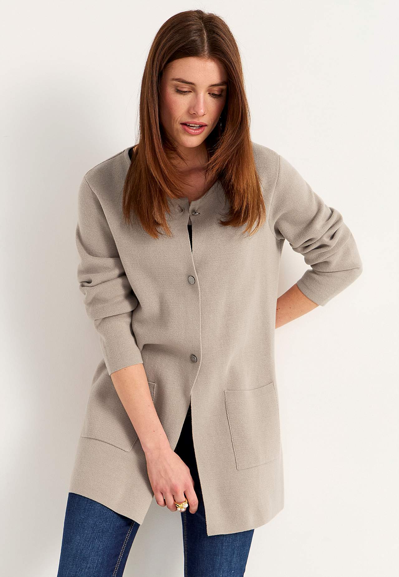 Cardigan aus Baumwolle