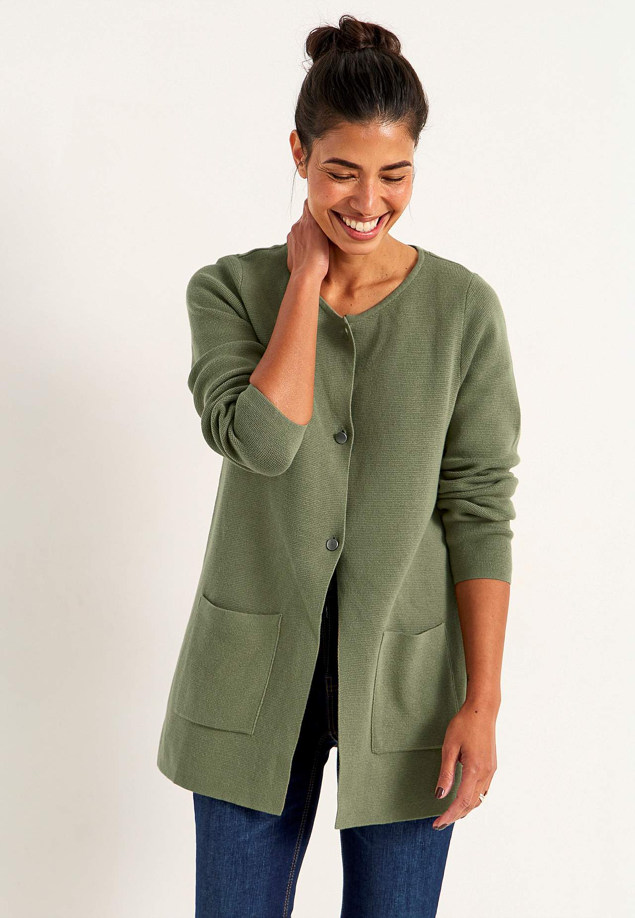 Cardigan aus Baumwolle