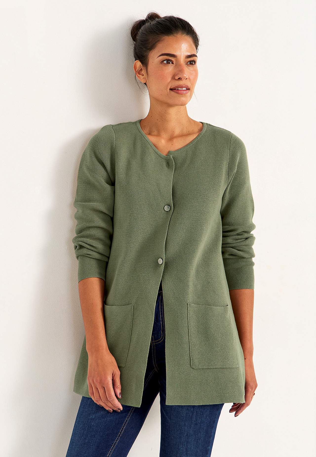 Cardigan aus Baumwolle