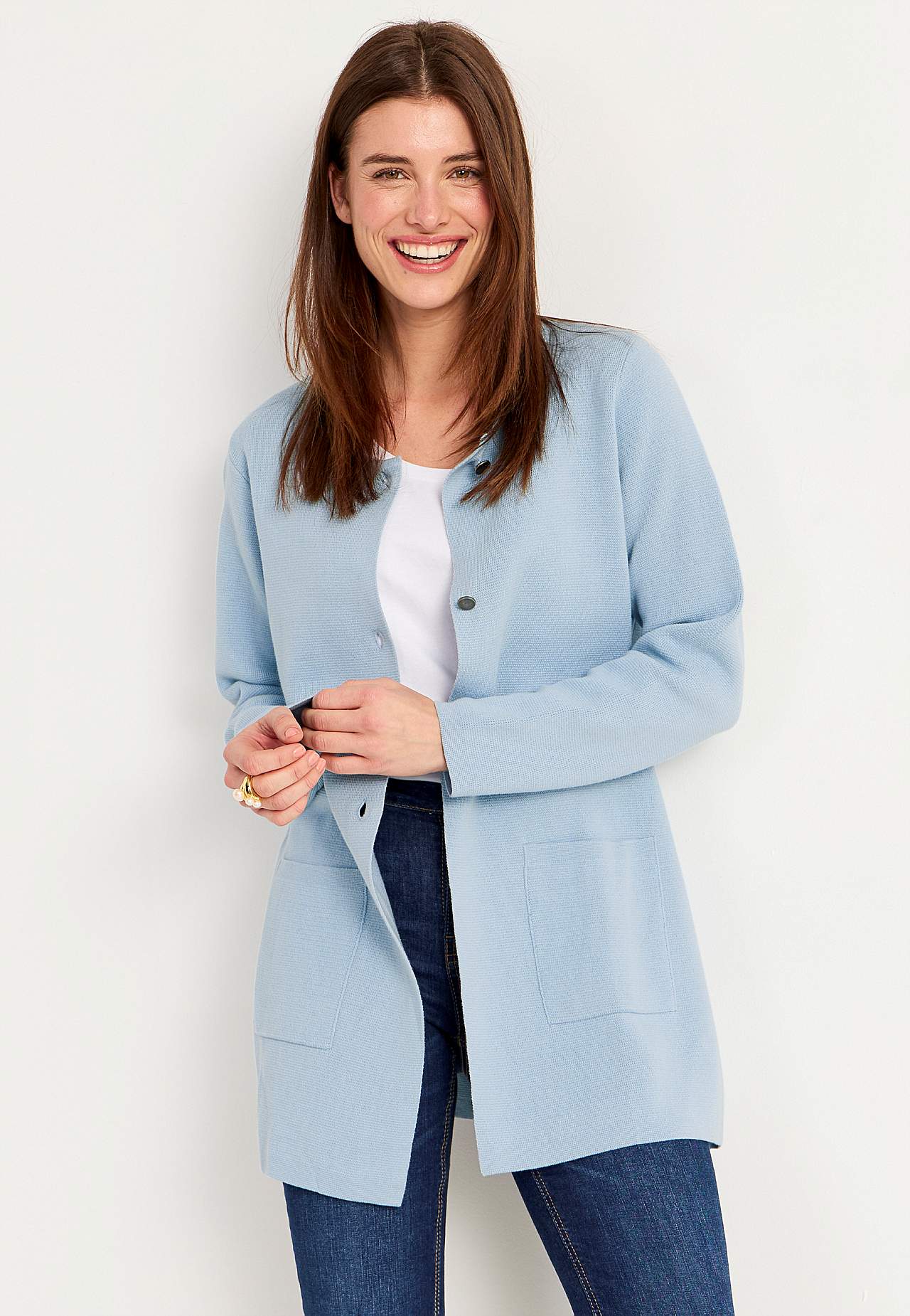 Cardigan aus Baumwolle