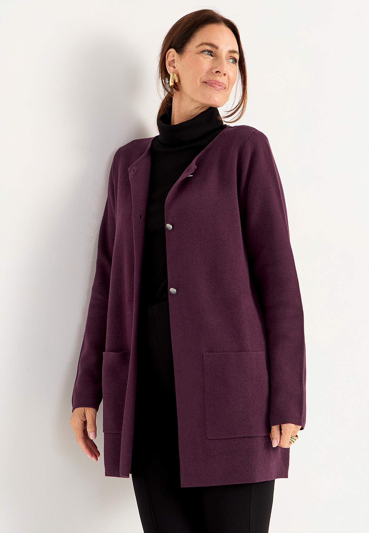 Cardigan aus Baumwolle