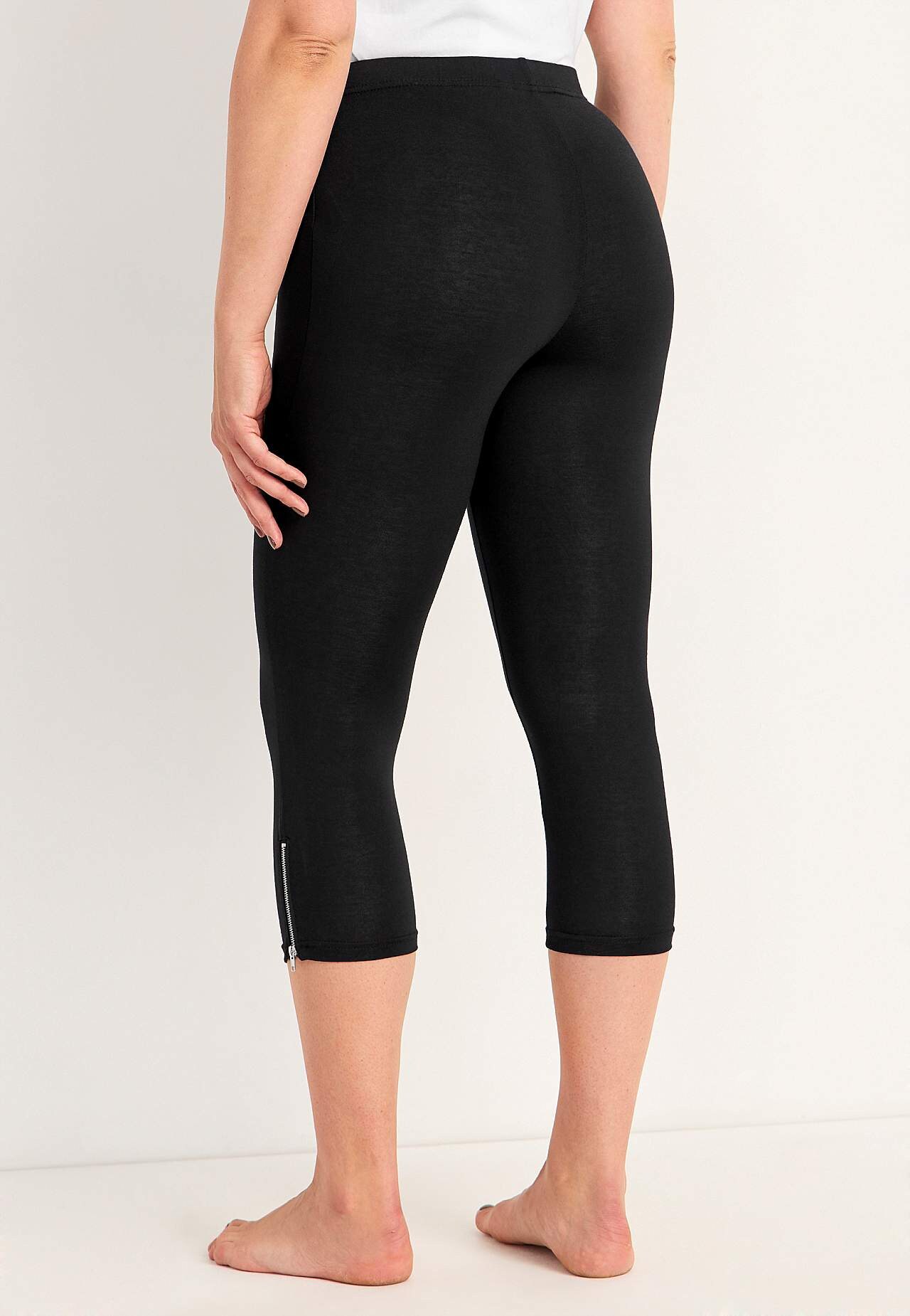 Capri-Leggings mit Reißverschlüssen Moa