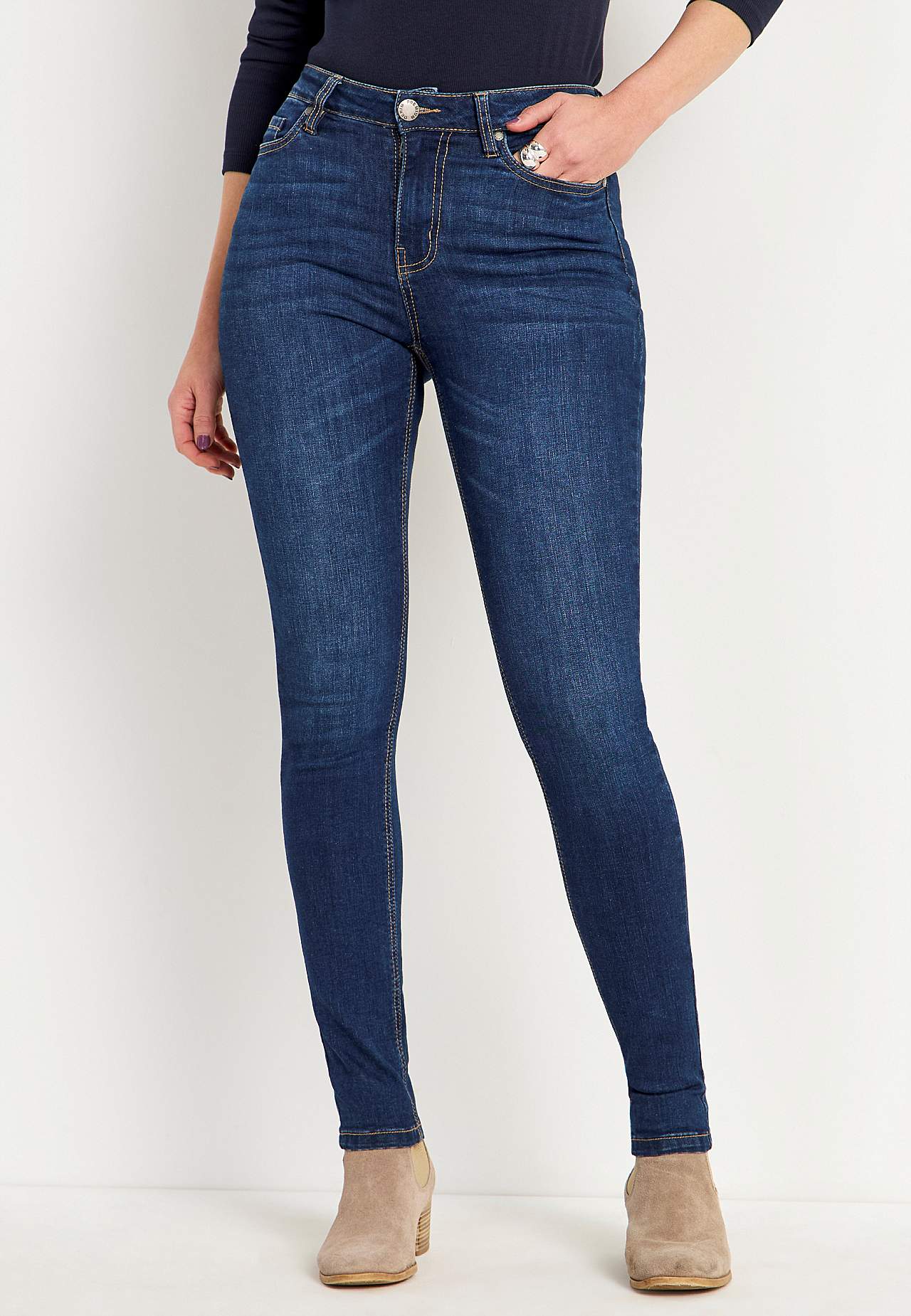 Jeans aus superstretch Denim