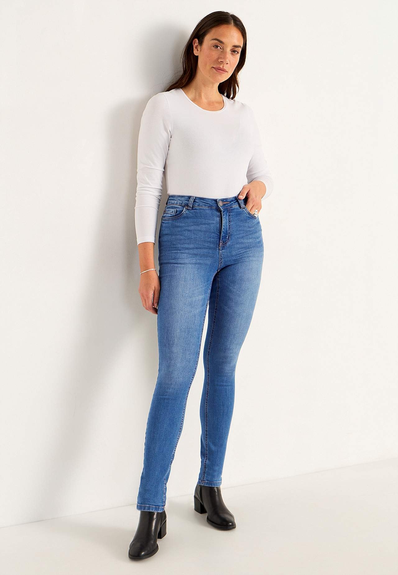 Jeans aus superstretch Denim Ella