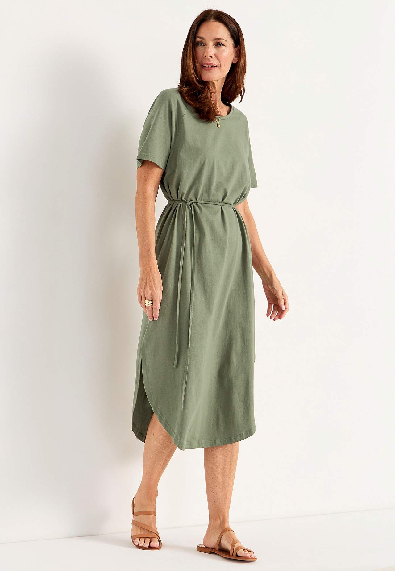 Jerseykleid aus organischer Baumwolle