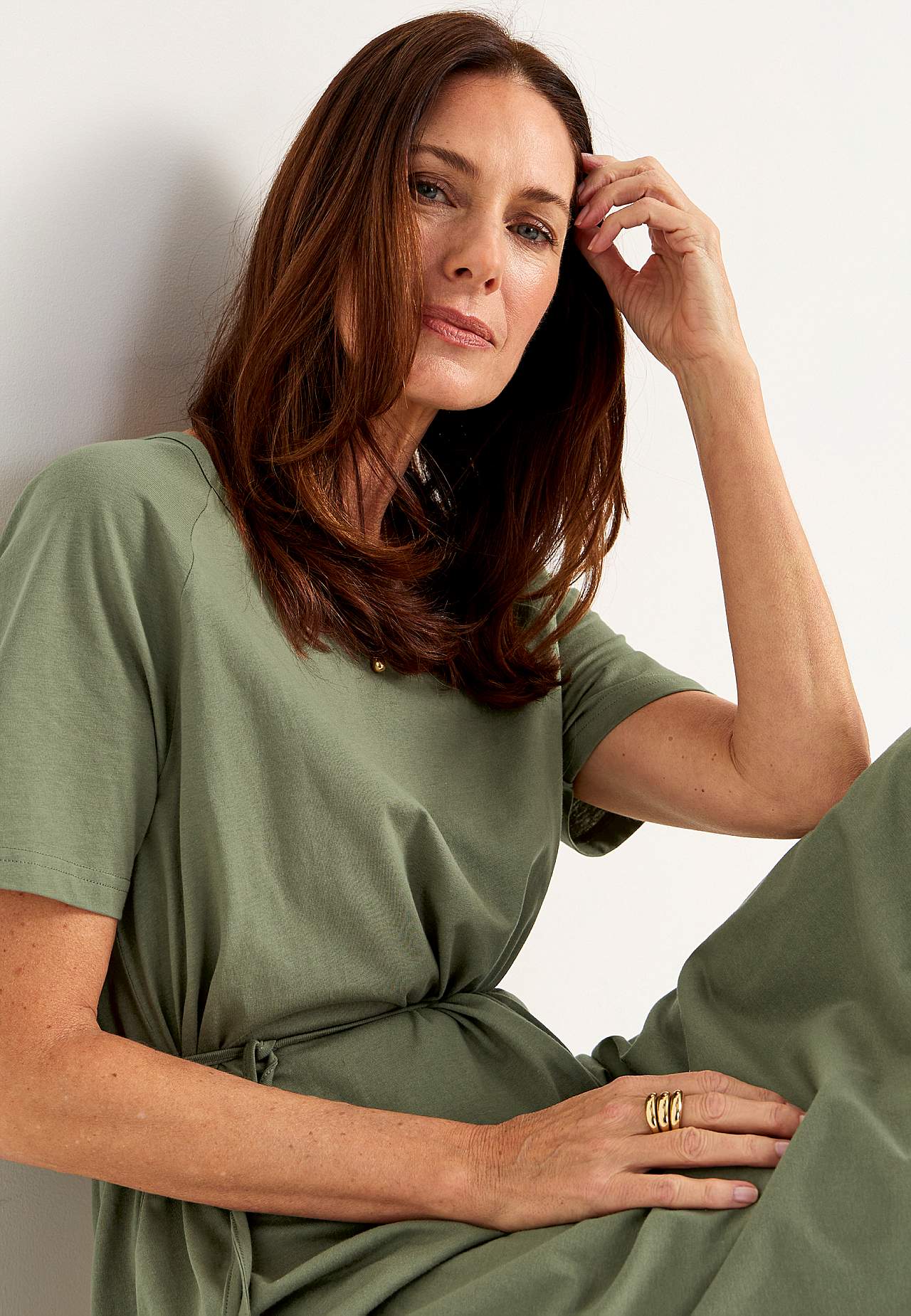 Jerseykleid aus organischer Baumwolle