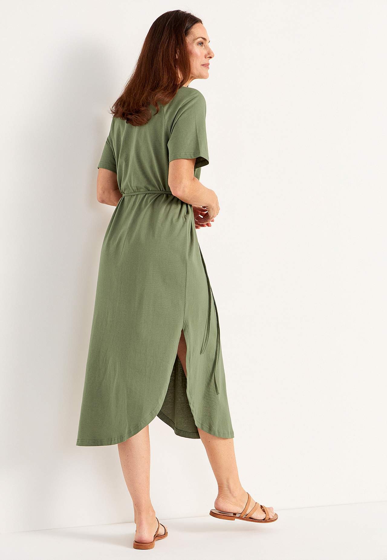 Jerseykleid aus organischer Baumwolle