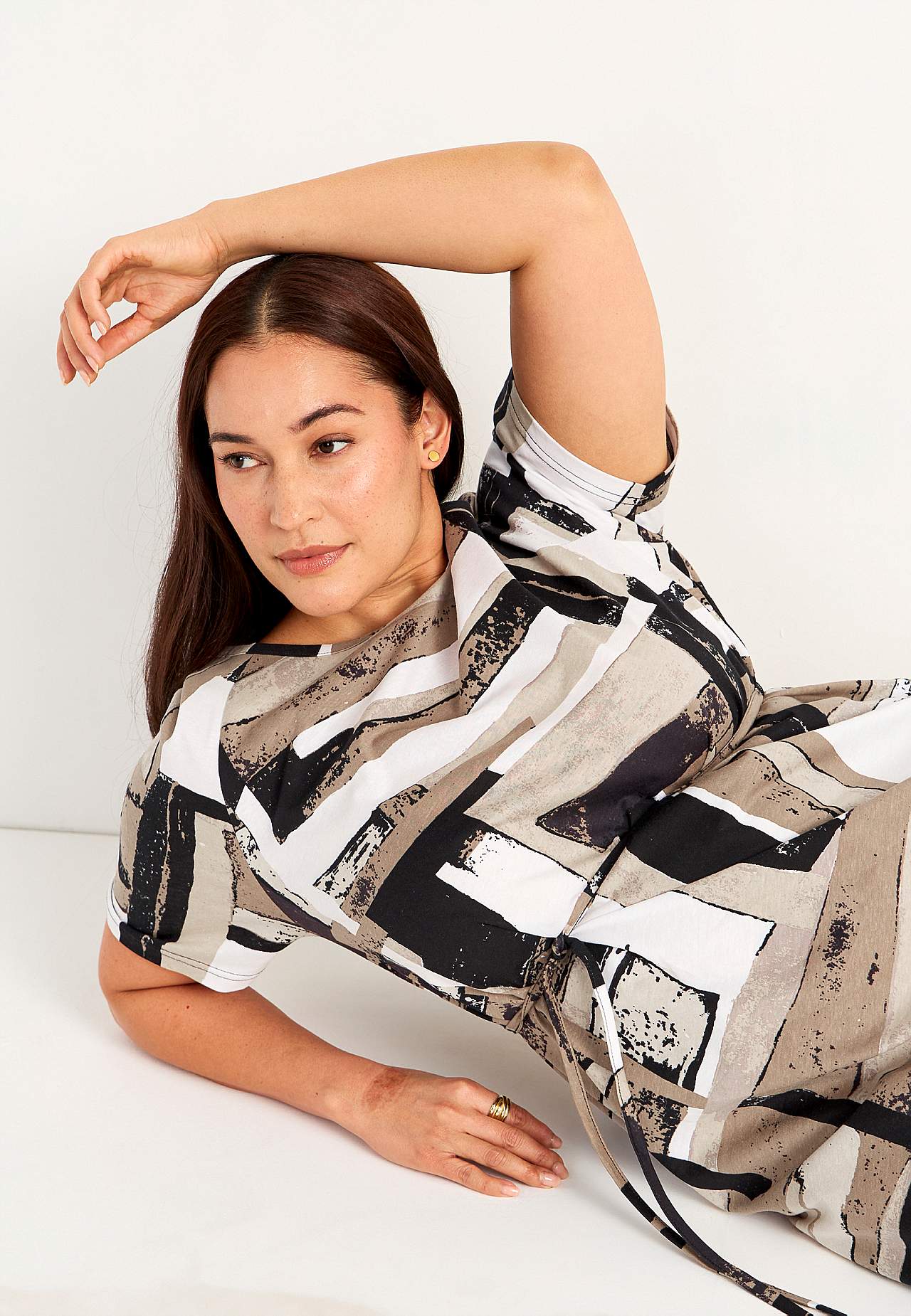 Jerseykleid aus organischer Baumwolle