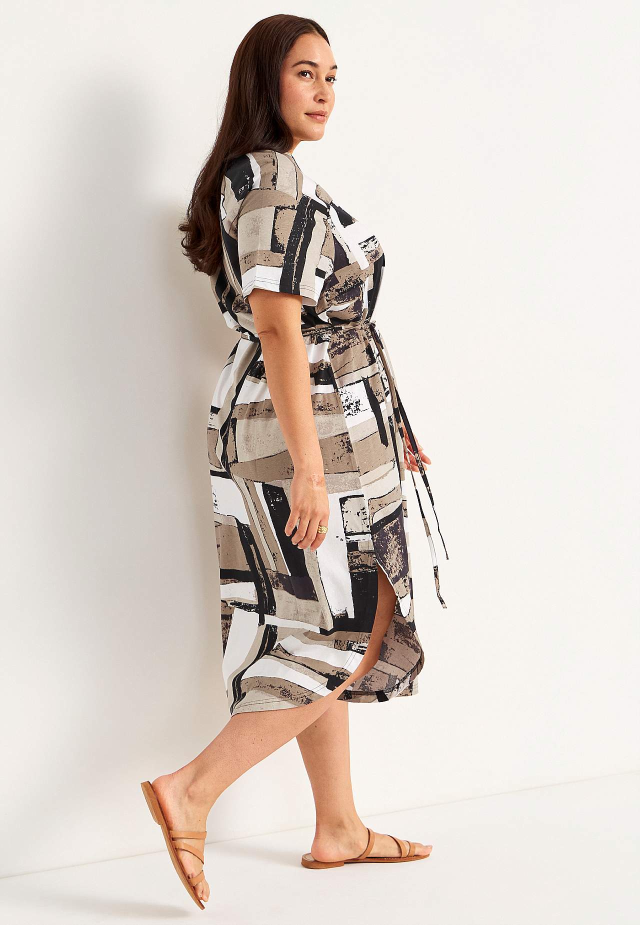 Jerseykleid aus organischer Baumwolle