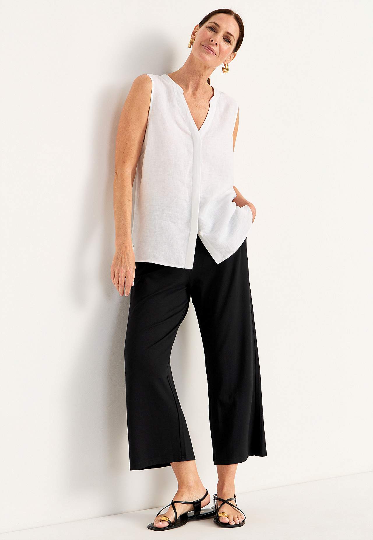 Jerseyhose aus weicher Baumwoll- und Modalmischung