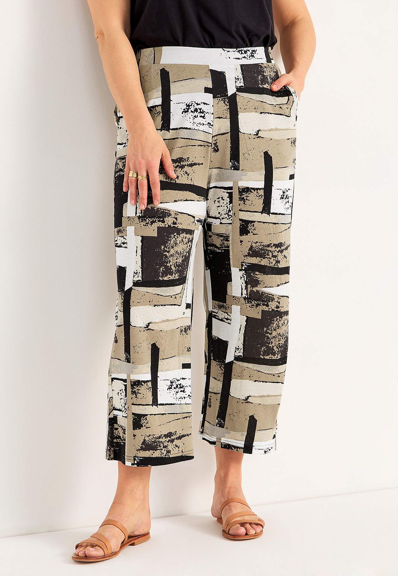 Jerseyhose aus weicher Baumwoll- und Modalmischung