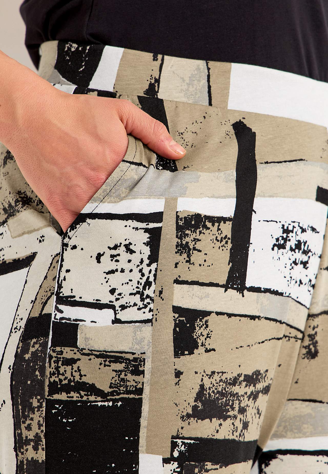 Jerseyhose aus weicher Baumwoll- und Modalmischung