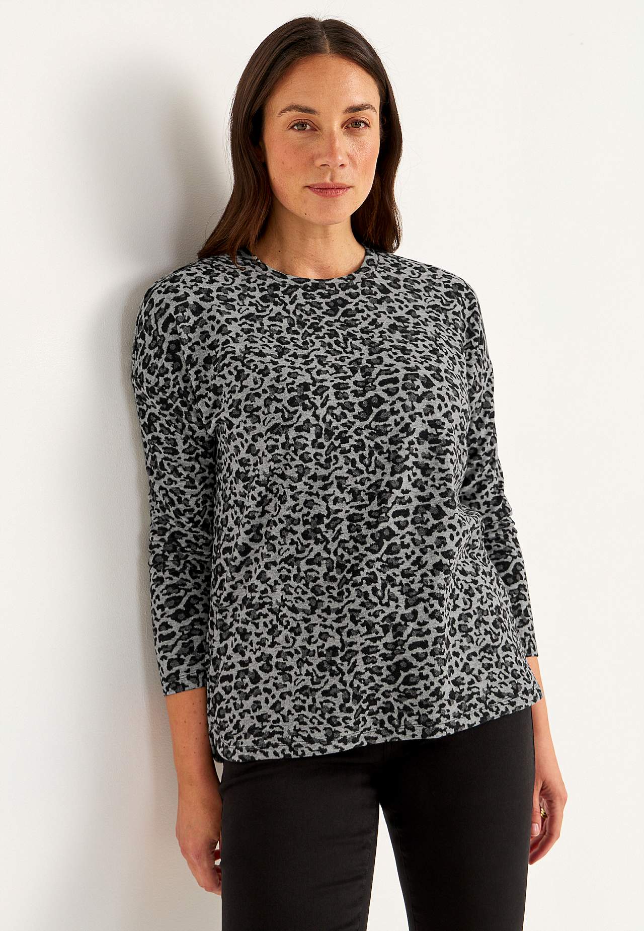 Super weiches, langärmliges Jersey-Top