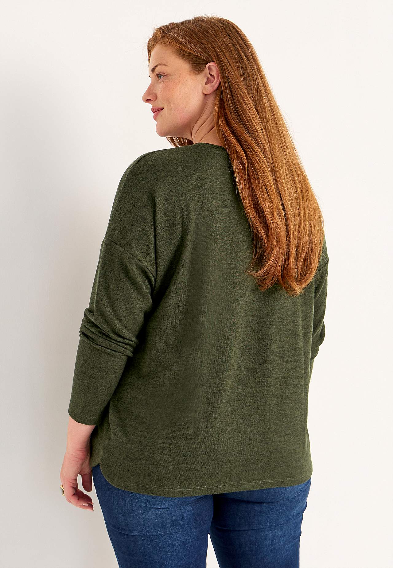 Super weiches, langärmliges Jersey-Top