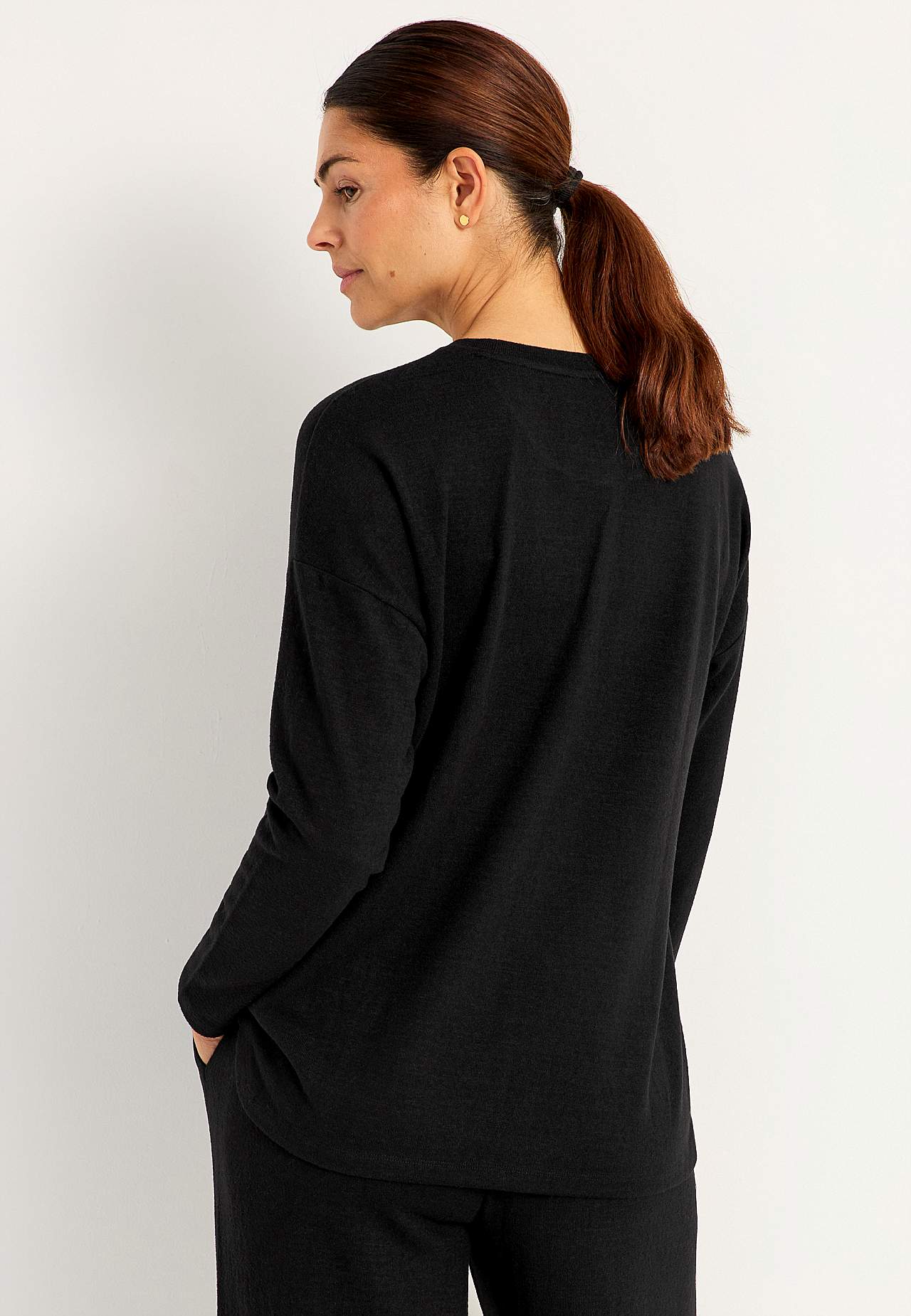 Super weiches, langärmliges Jersey-Top