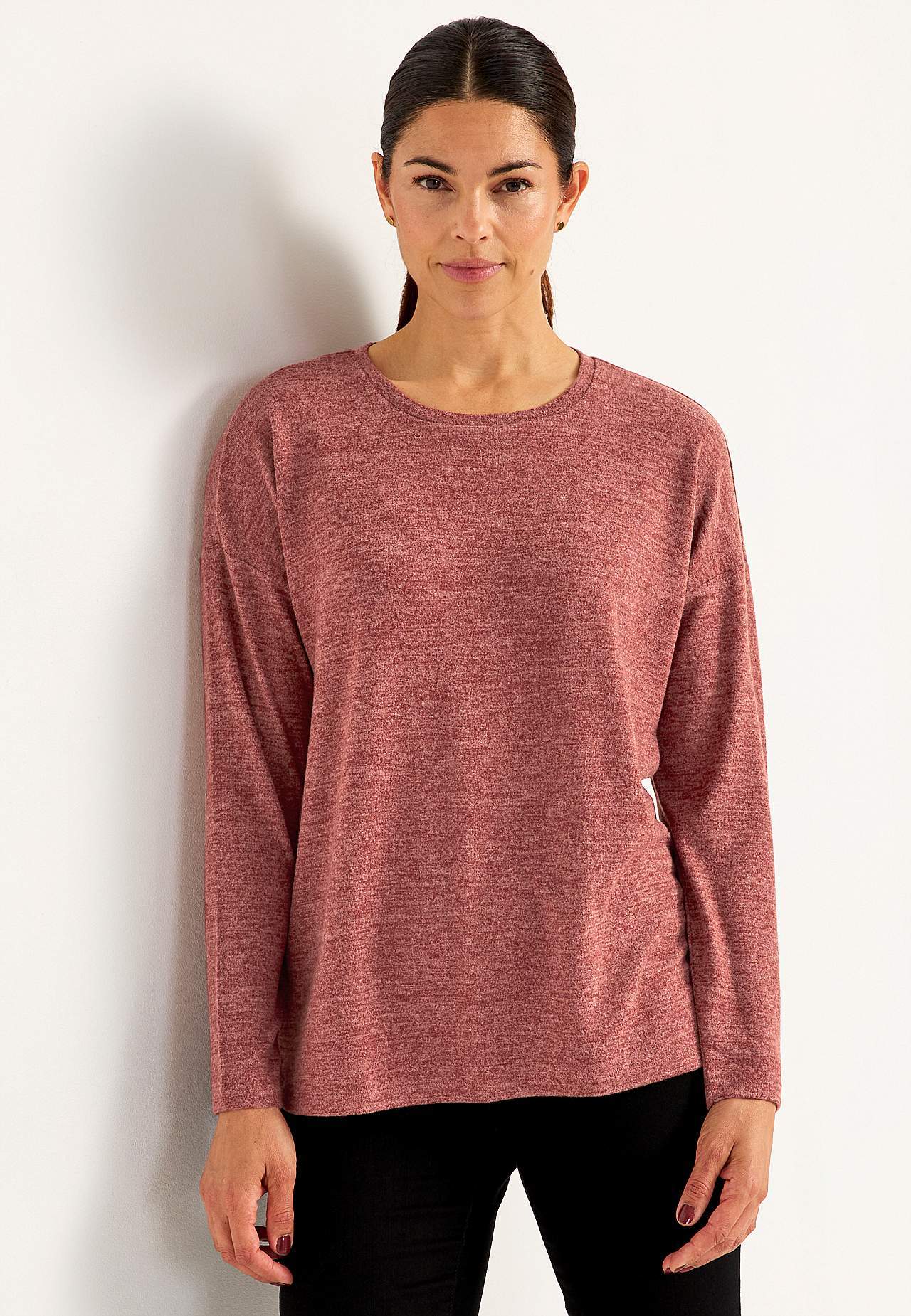 Super weiches, langärmliges Jersey-Top