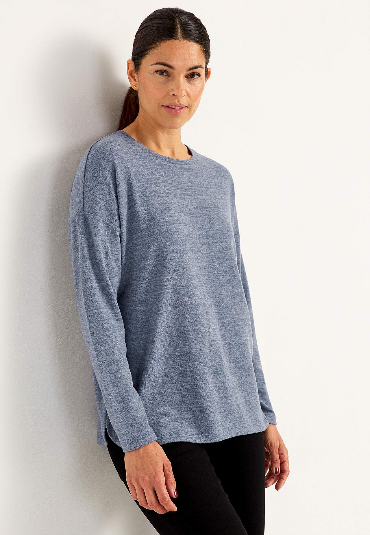 Super weiches, langärmliges Jersey-Top