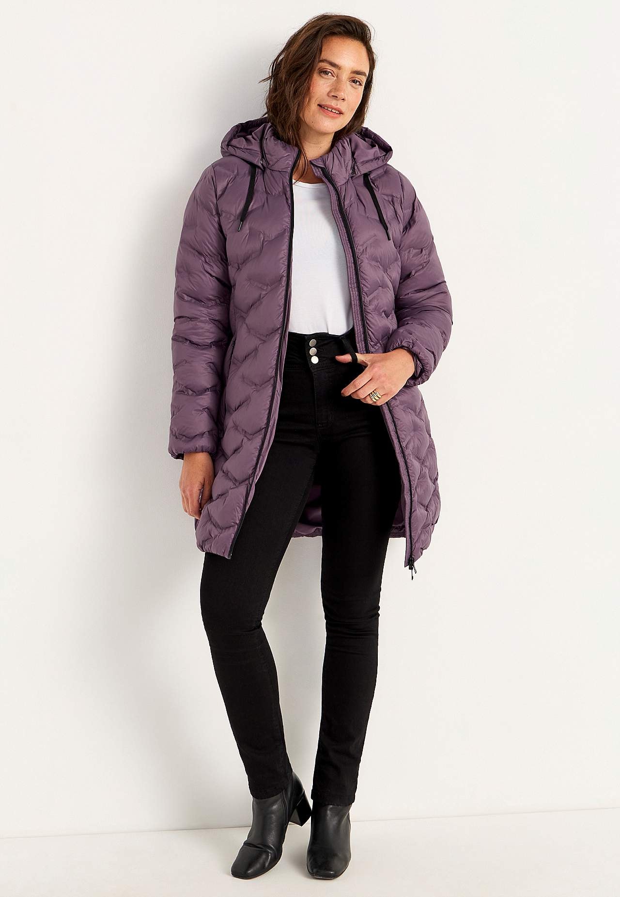Jacke mit Daunengefühl