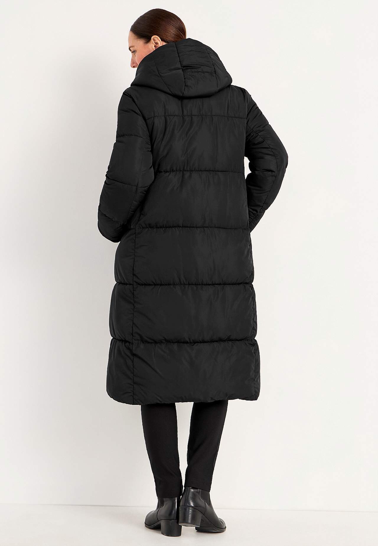 Lange Winterjacke