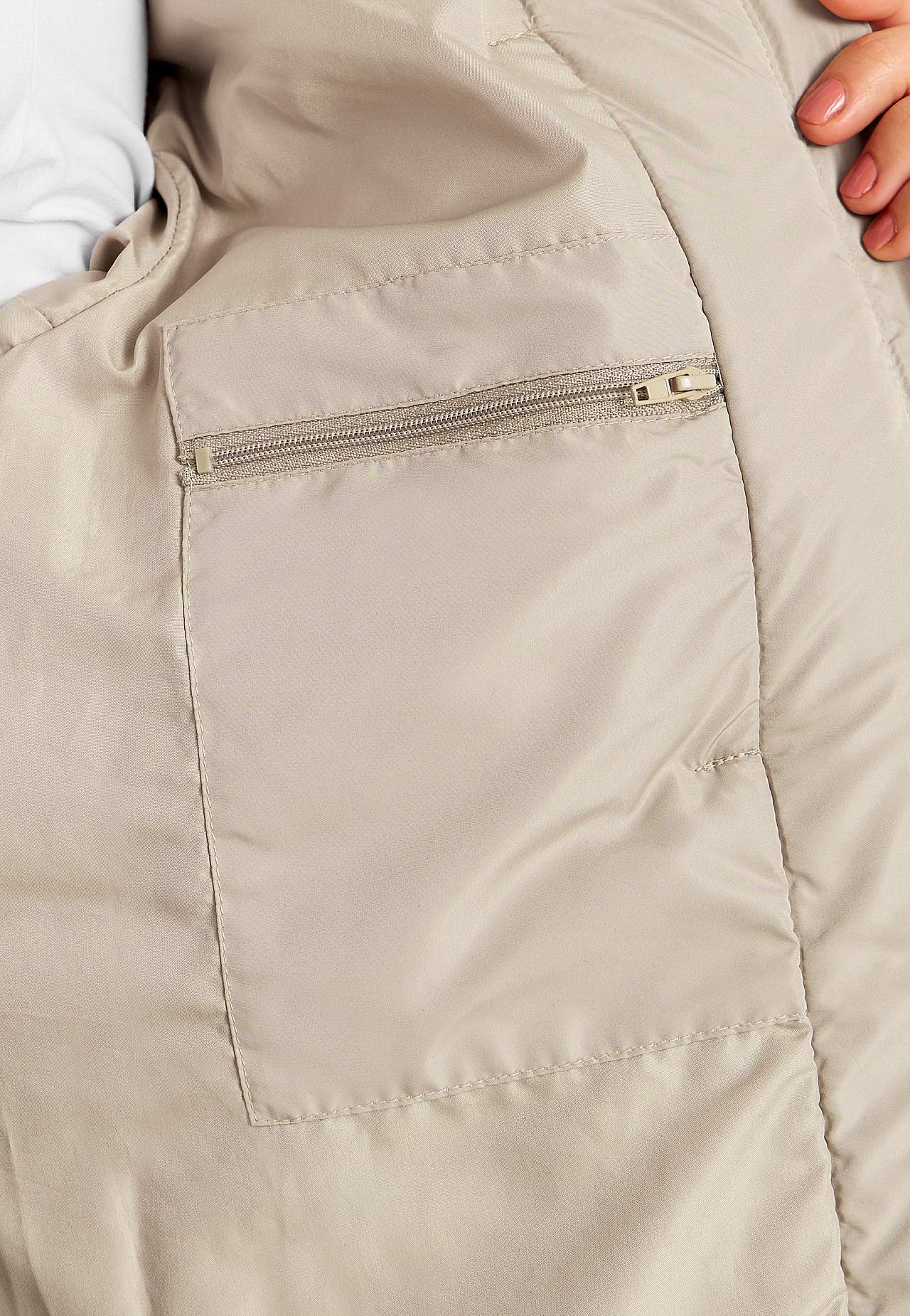 Lange Winterjacke