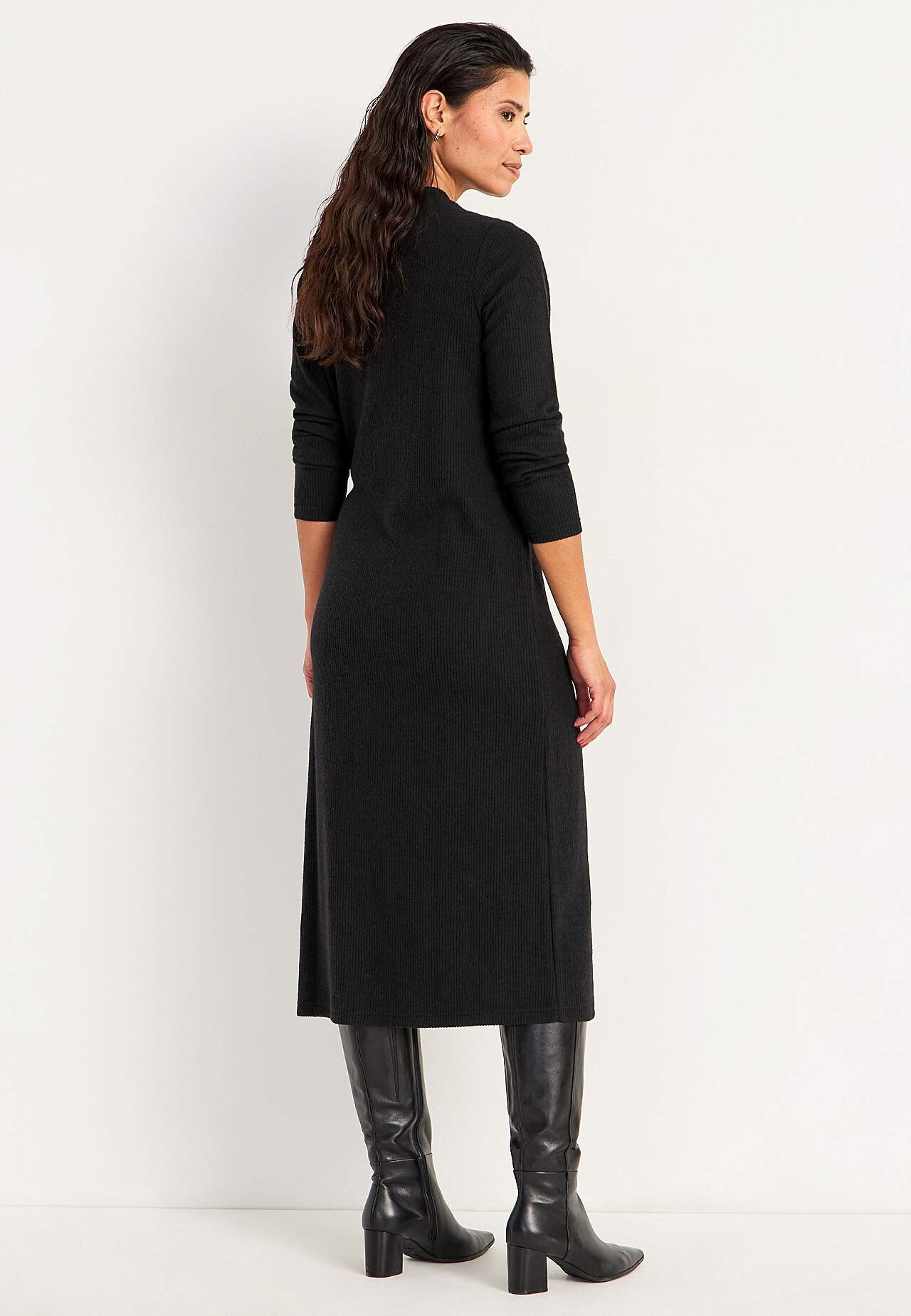 Super weiches Kleid mit Schnürung