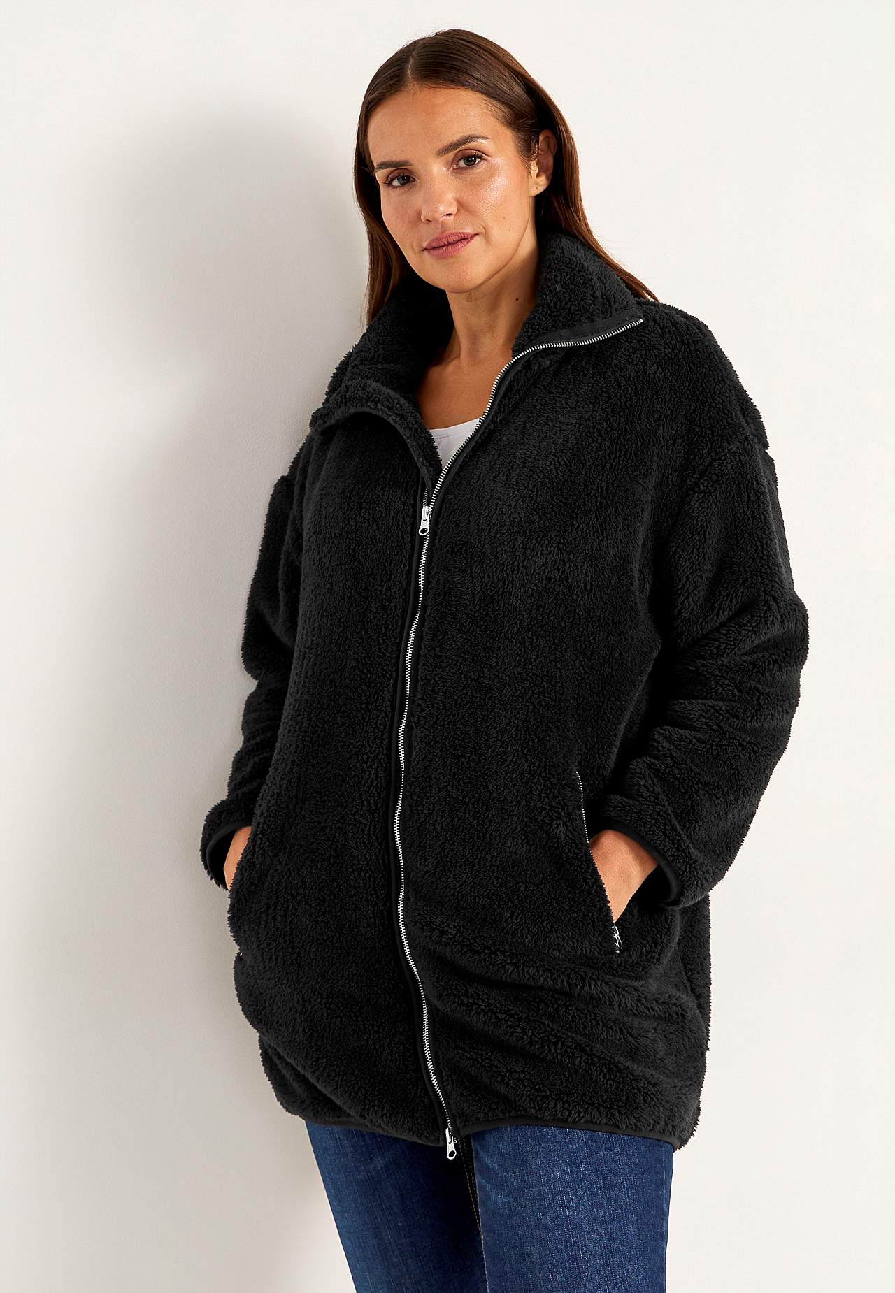 Super weiche Fleecejacke