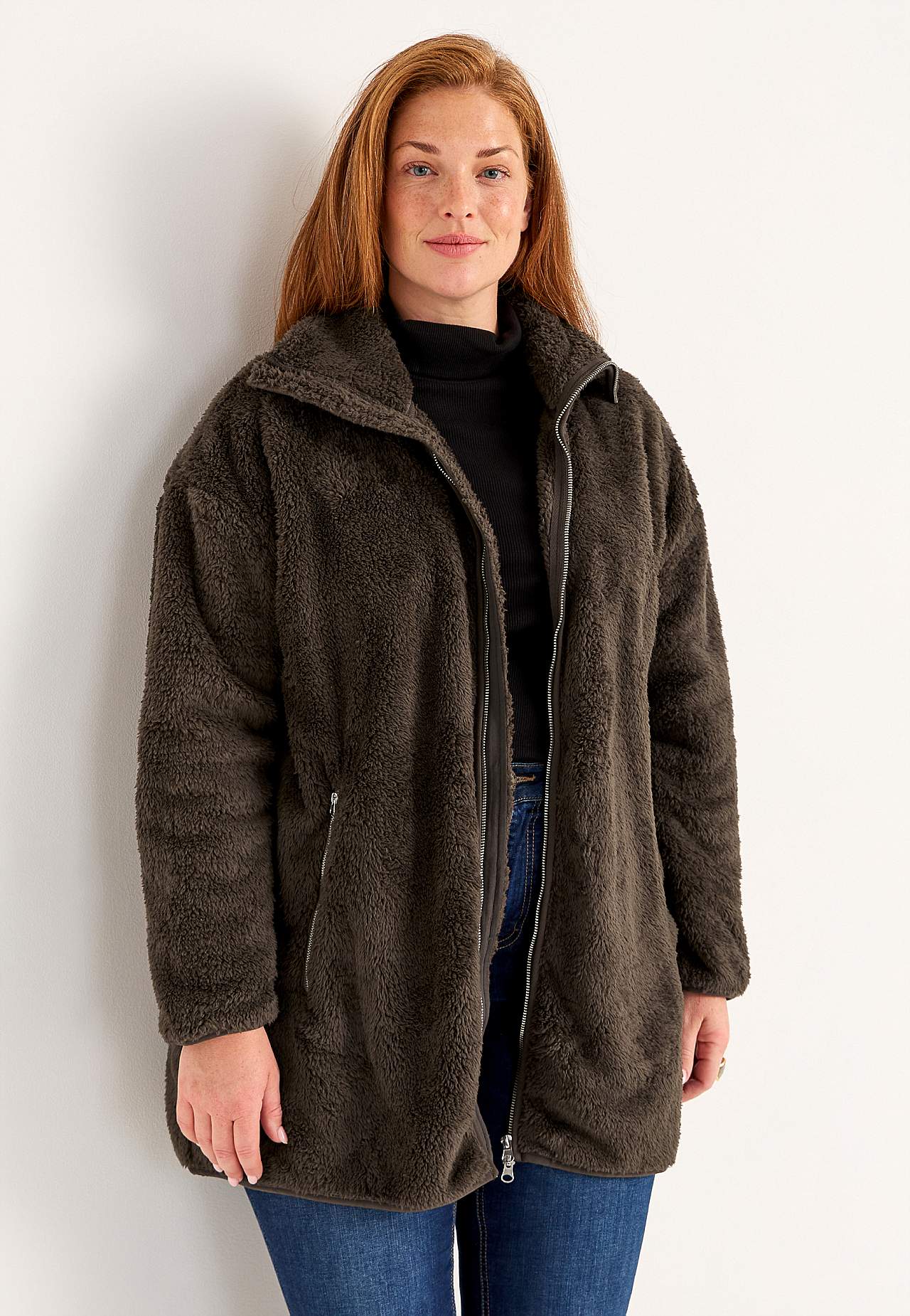 Super weiche Fleecejacke