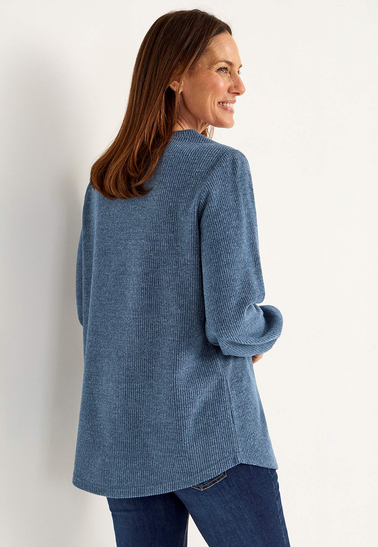 Gestrickter, weicher Pullover