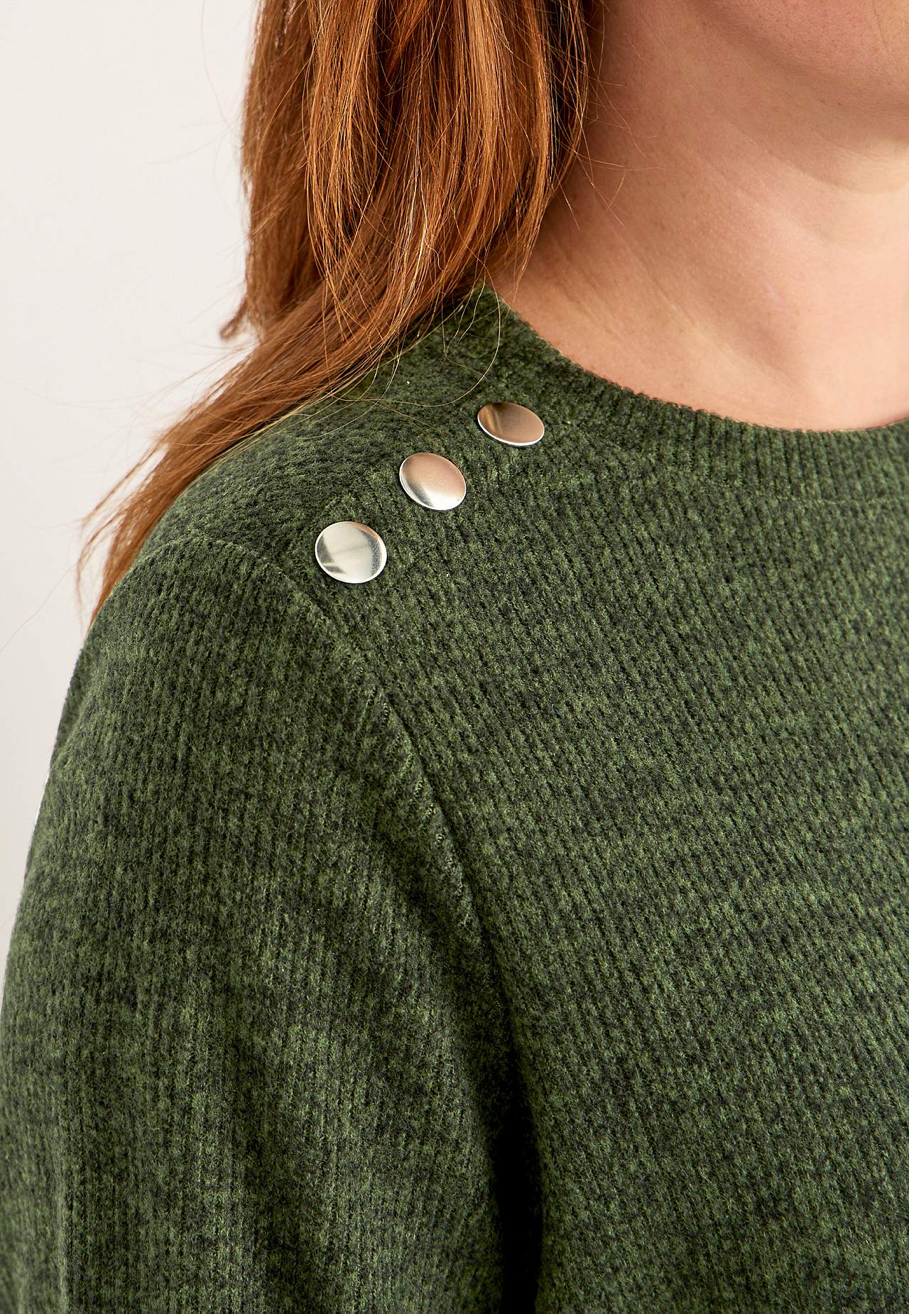 Gestrickter, weicher Pullover