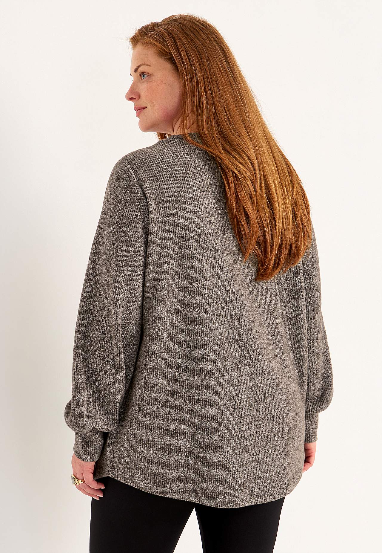Gestrickter, weicher Pullover