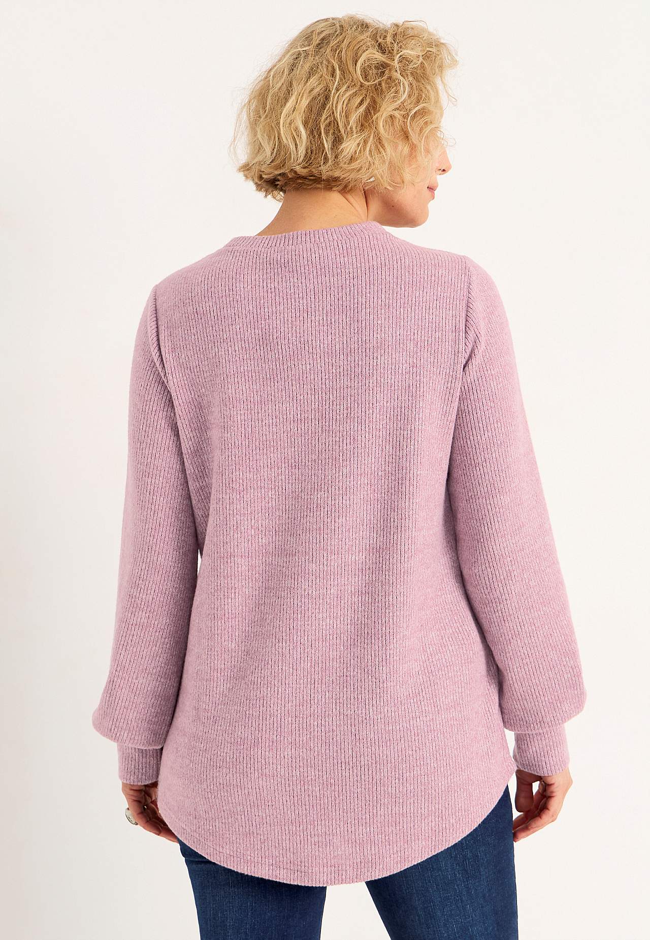 Gestrickter, weicher Pullover