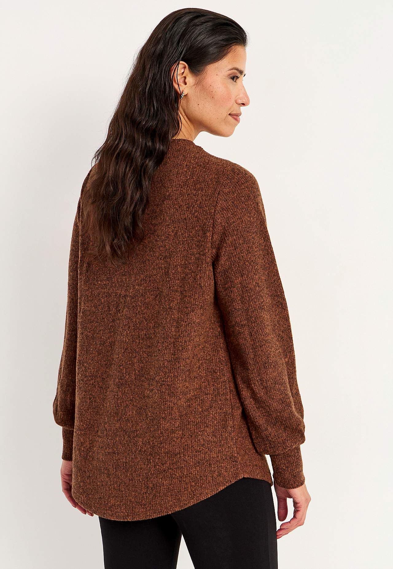 Gestrickter, weicher Pullover