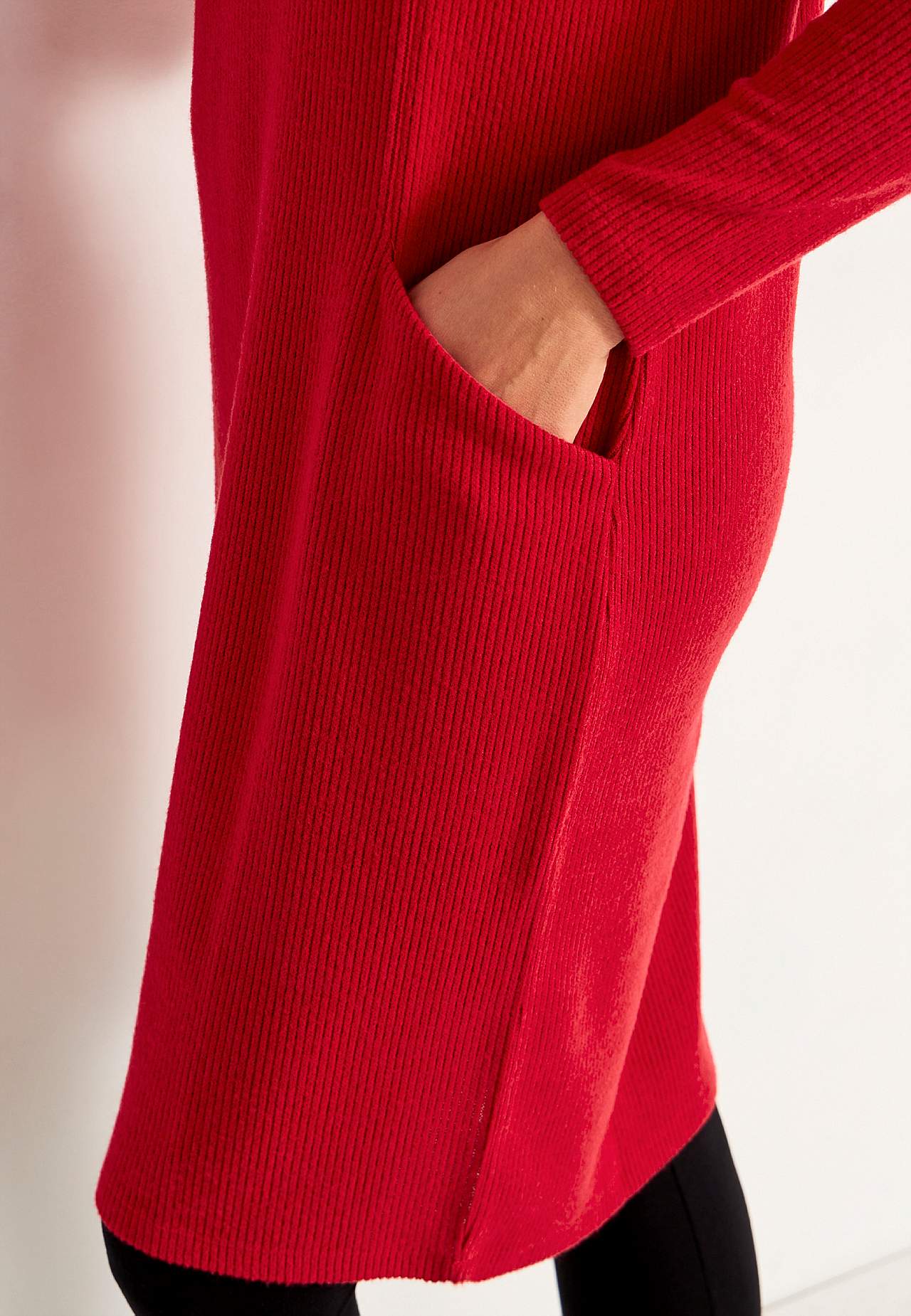 Super weiches Kleid mit Taschen